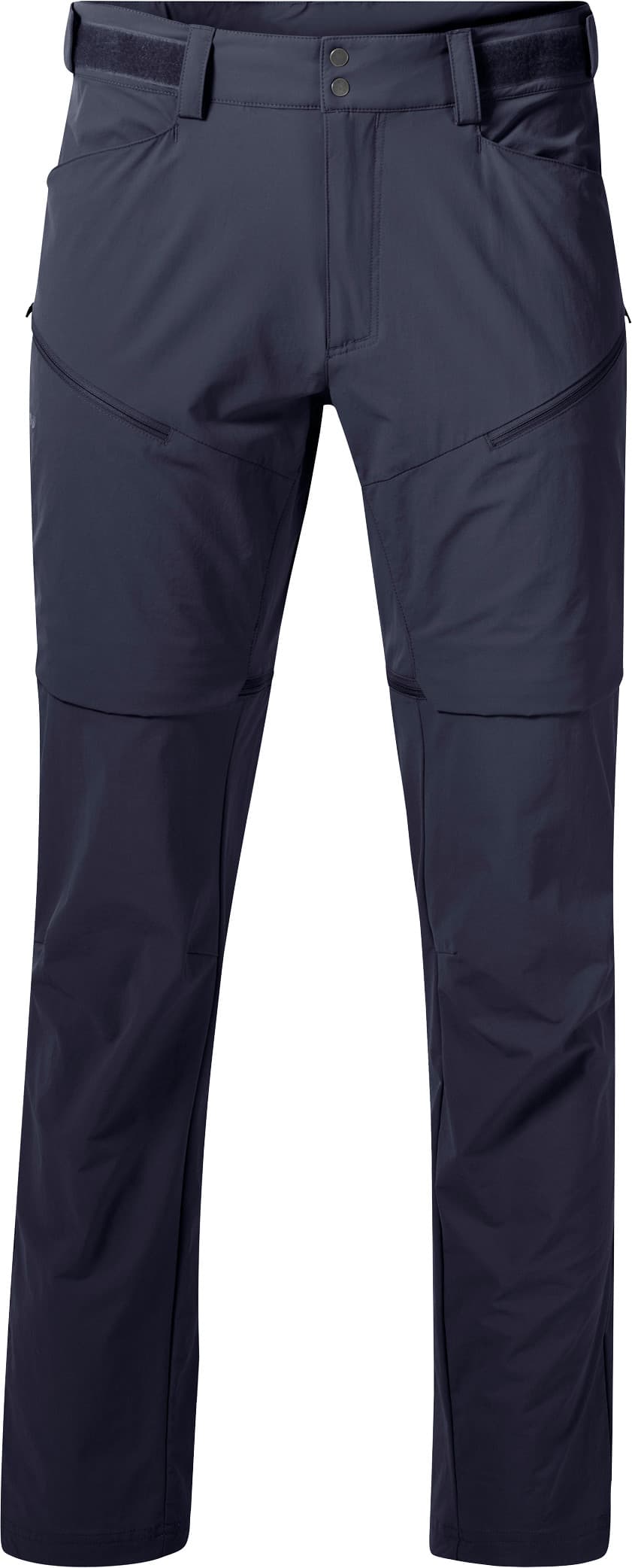 Bergans Bergans Men's Convertible Zip-Off Softshell Pants Navy Blue