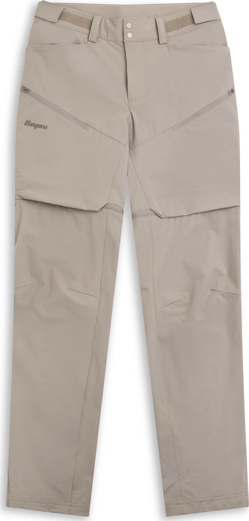 Bergans Bergans Women's Convertible Zip-Off Softshell Pants Rock Taupe