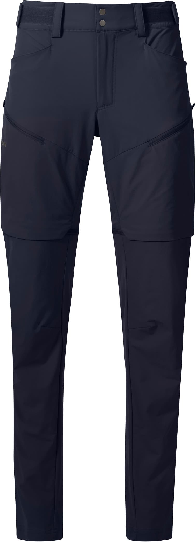 Bergans Bergans Women's Convertible Zip-Off Softshell Pants Navy Blue