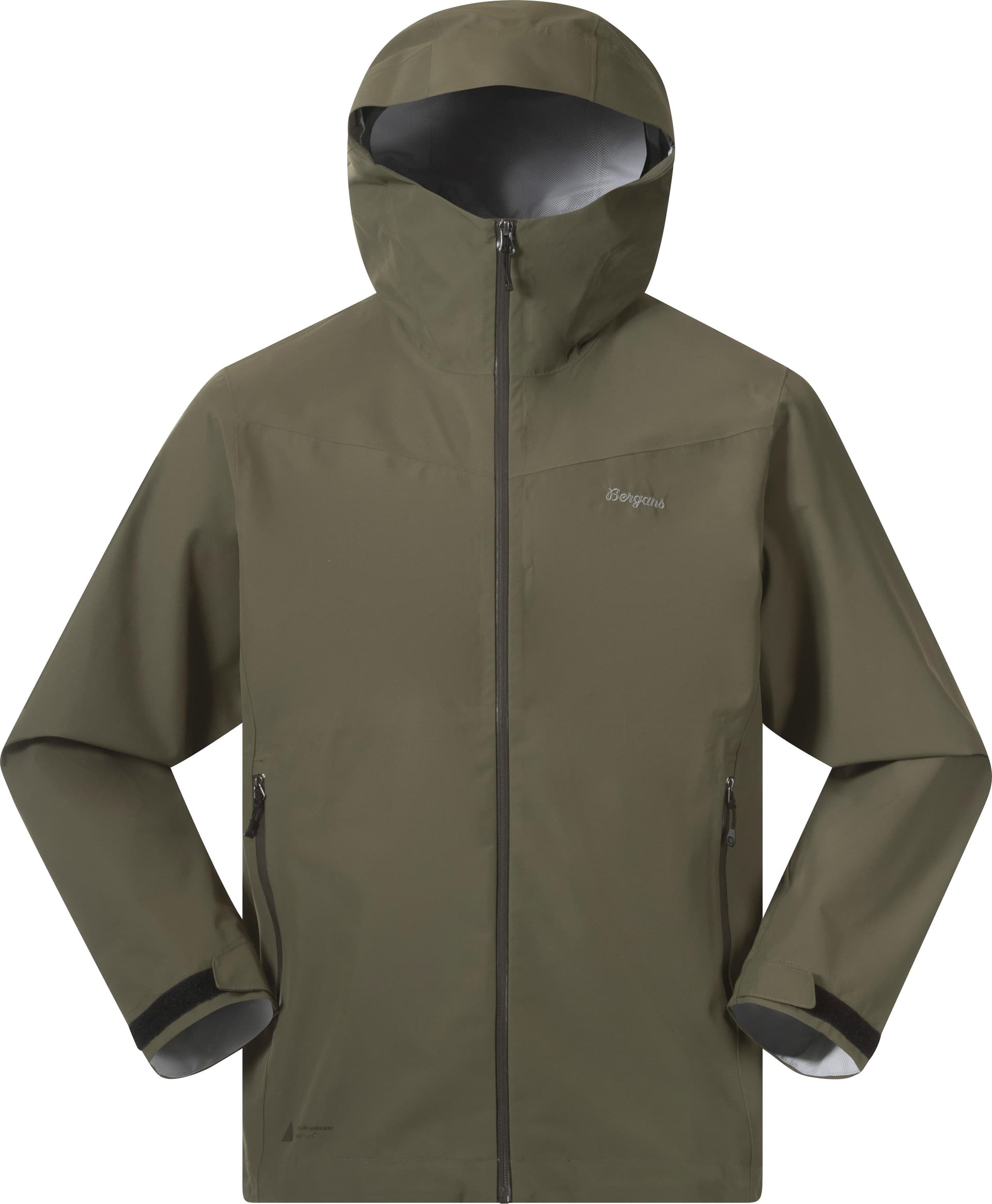 Bergans Bergans Men's Essentials 2.5l Shell Jacket Dark Green Mud