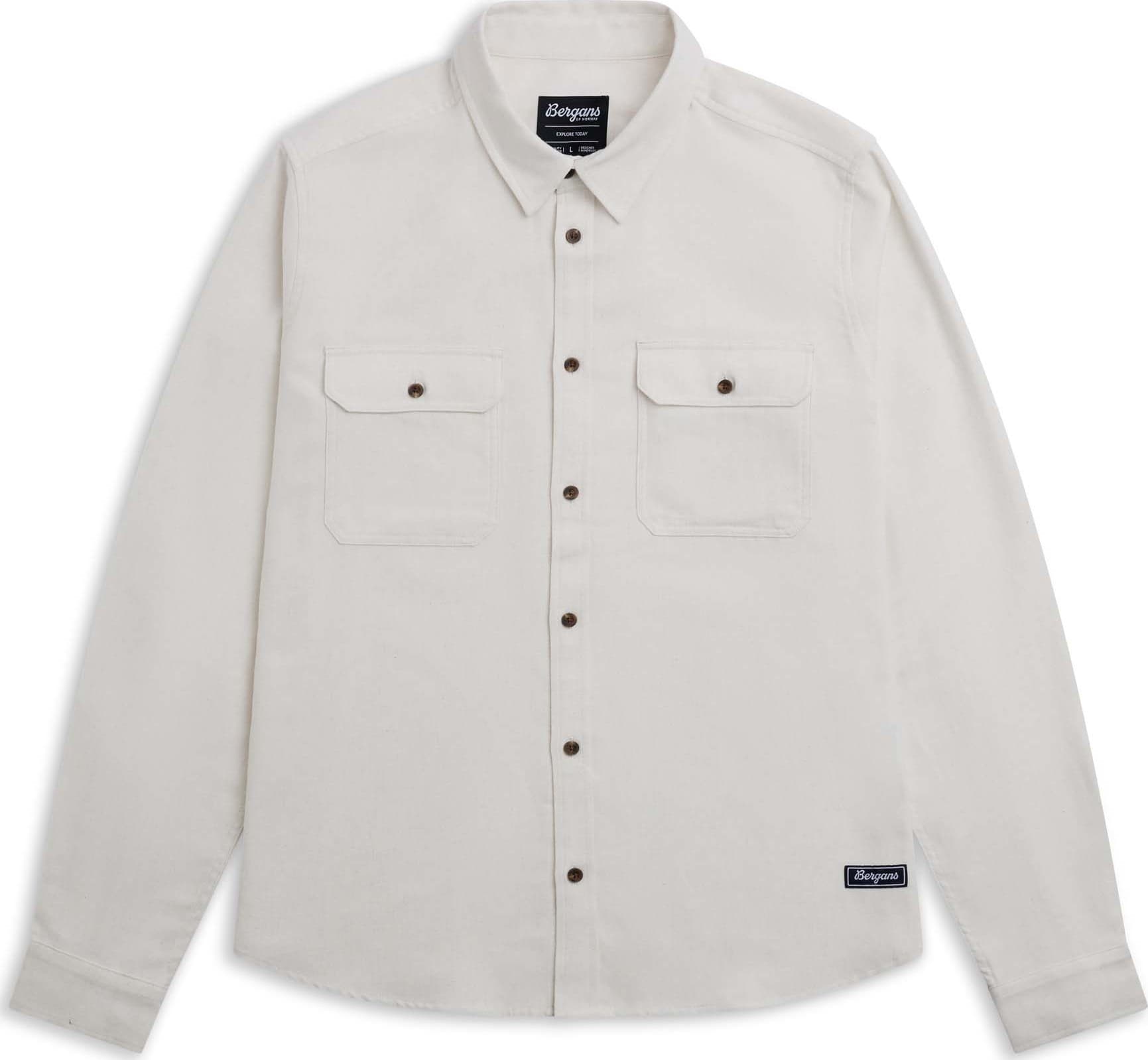 Bergans Bergans Men's Nordmarka Flannel Shirt Arctic White