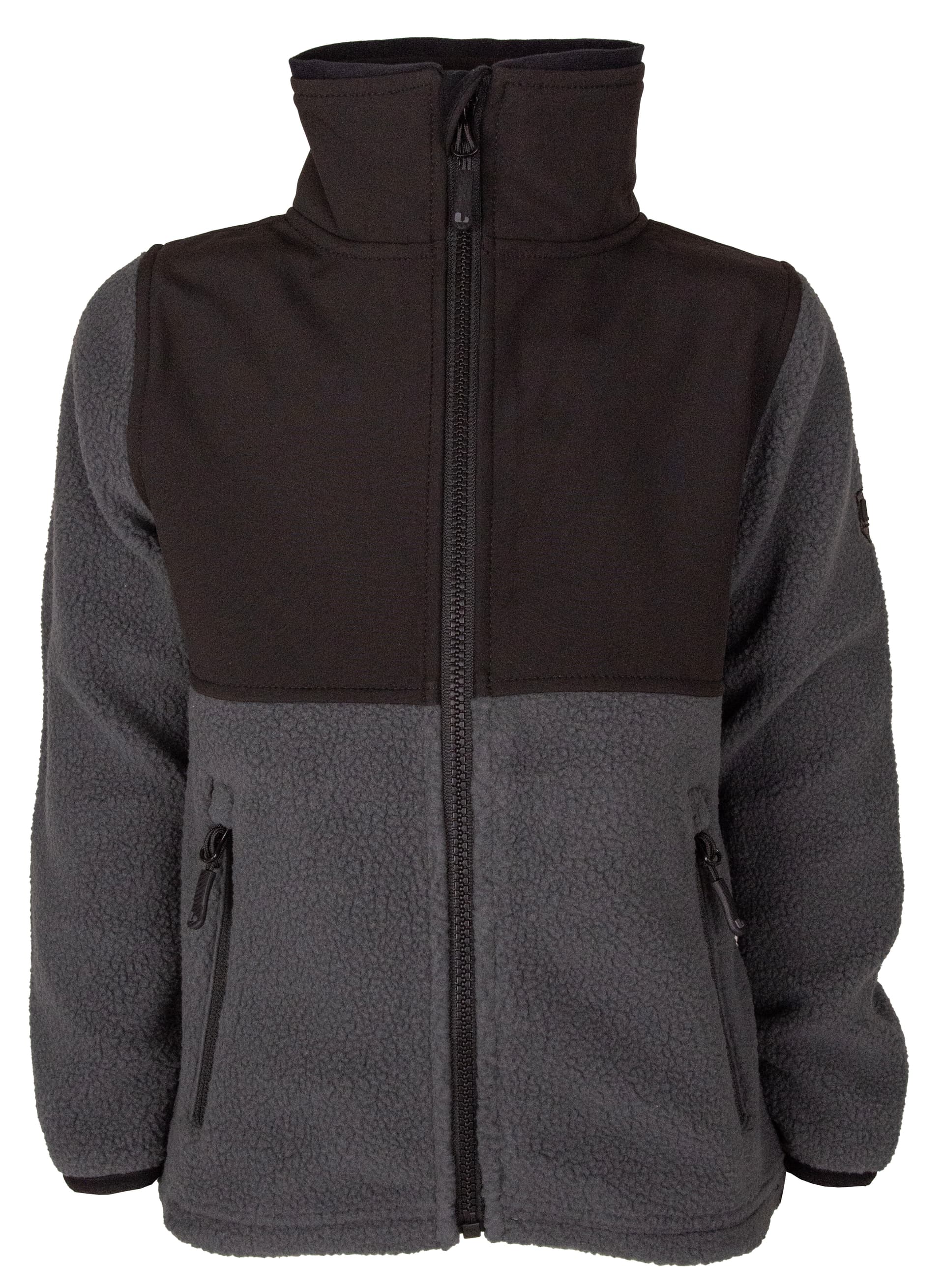 Lindberg Lindberg Kids' Ramund Pile Jacket Anthracite