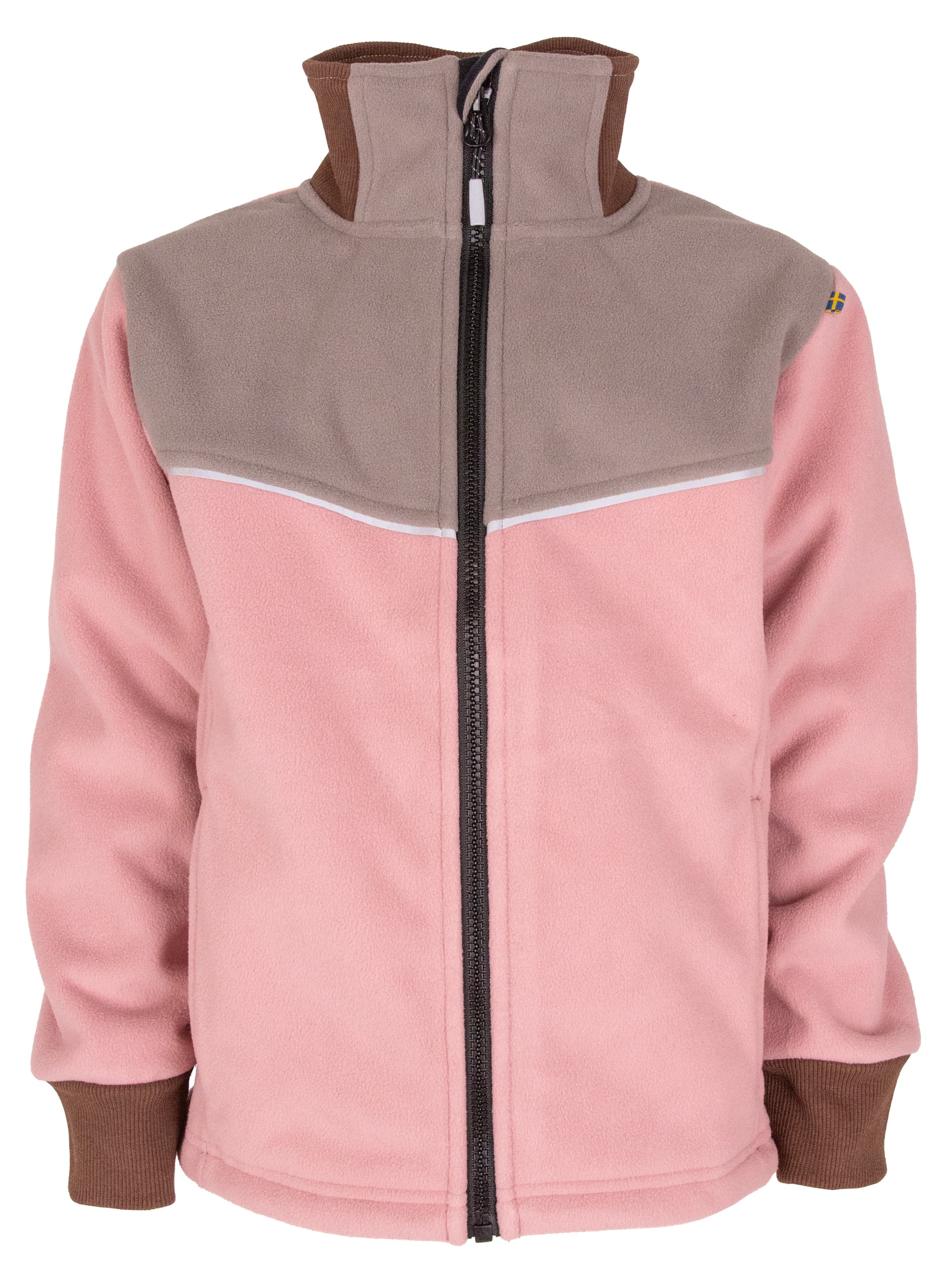 Lindberg Lindberg Kids' Stormy Jacket Windfleece Grey/Blush
