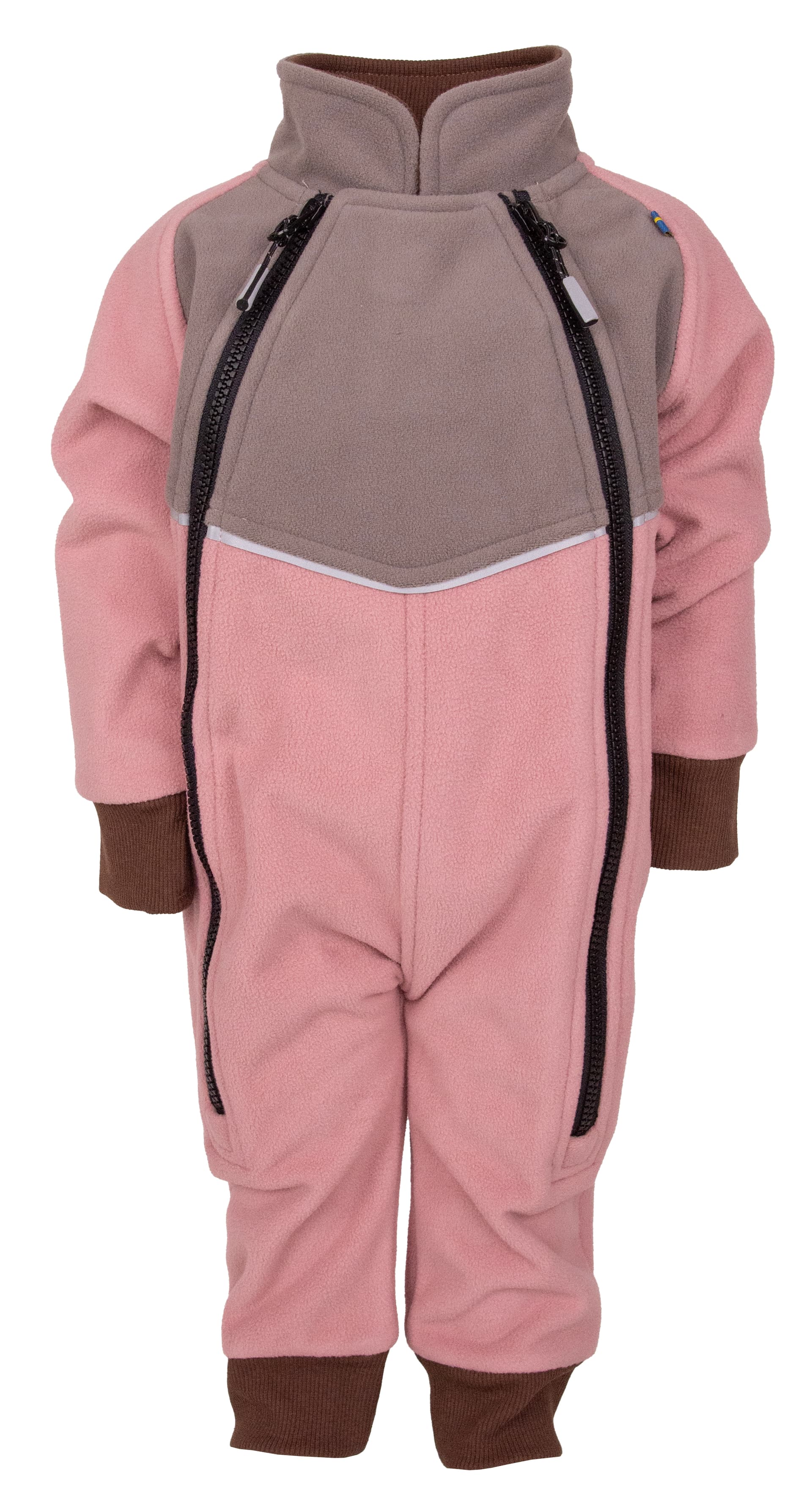 Lindberg Lindberg Babys' Stormy Baby Overall Windfleece Grey/blush