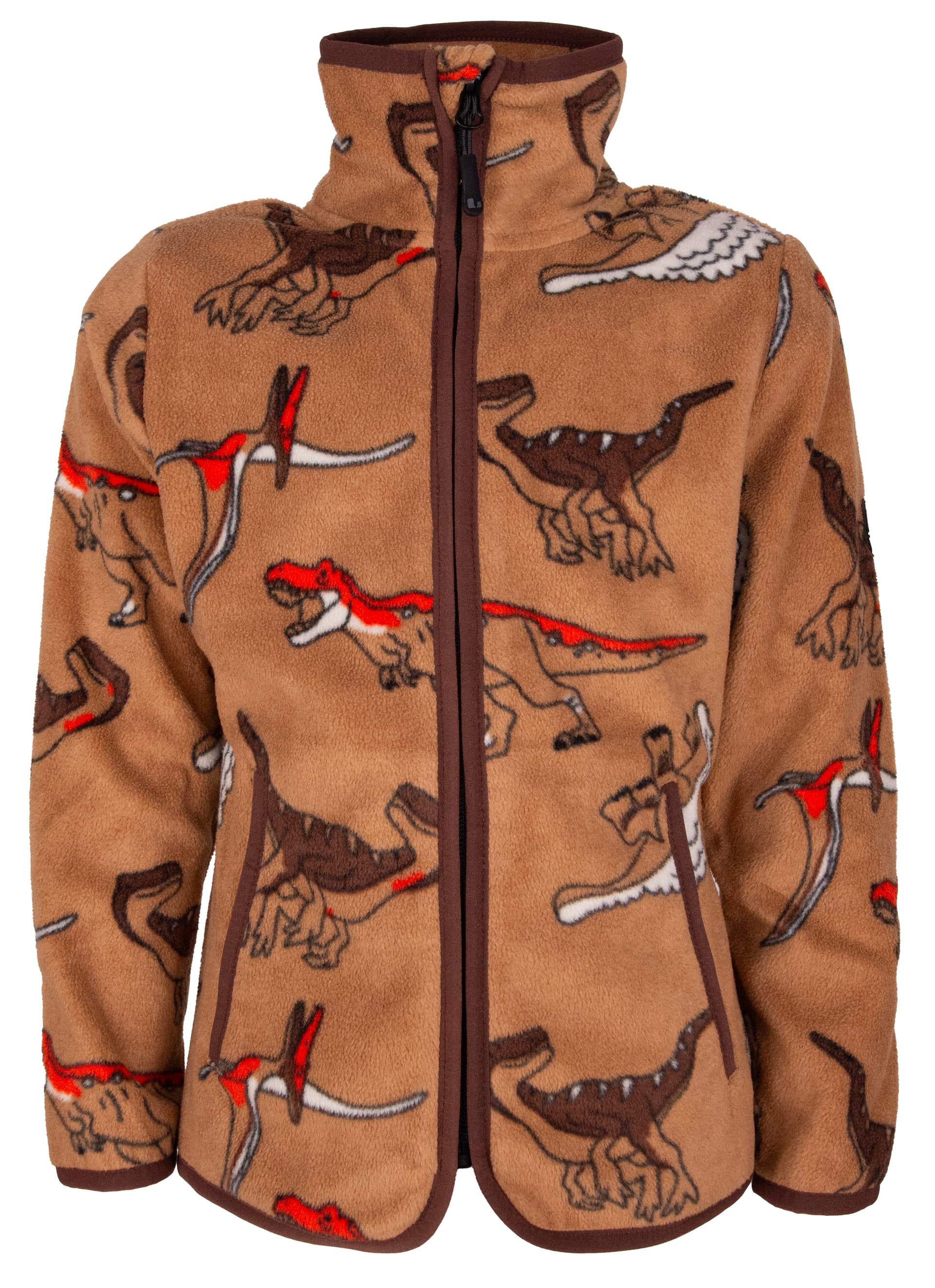 Lindberg Lindberg Kids' Luleå Fleece Jacket Light Brown