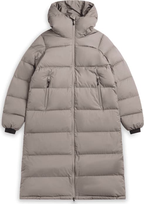 Bergans Bergans Women's Urban Down Long Coat Rock Taupe