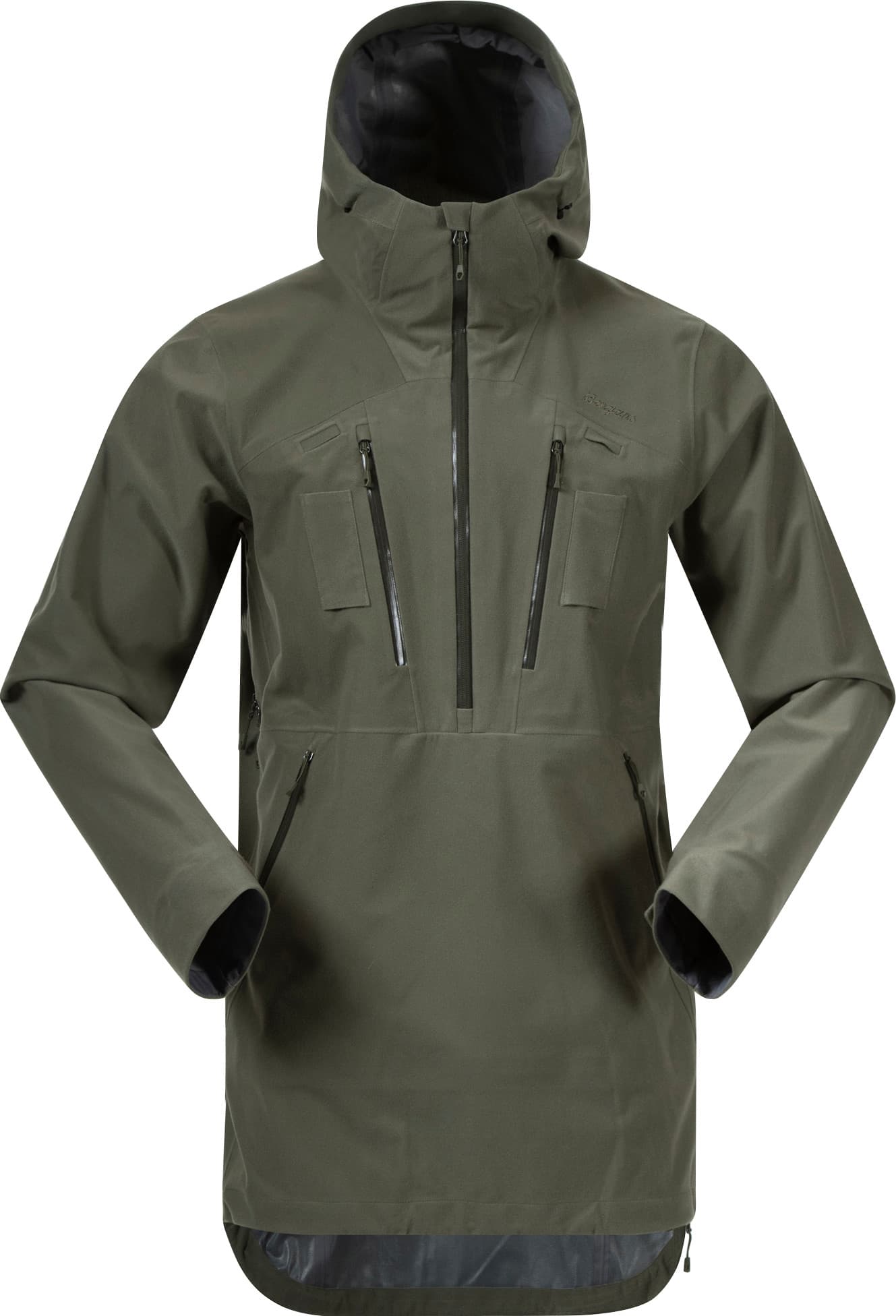 Bergans Bergans Unisex Hogna 3L Anorak Green Mud