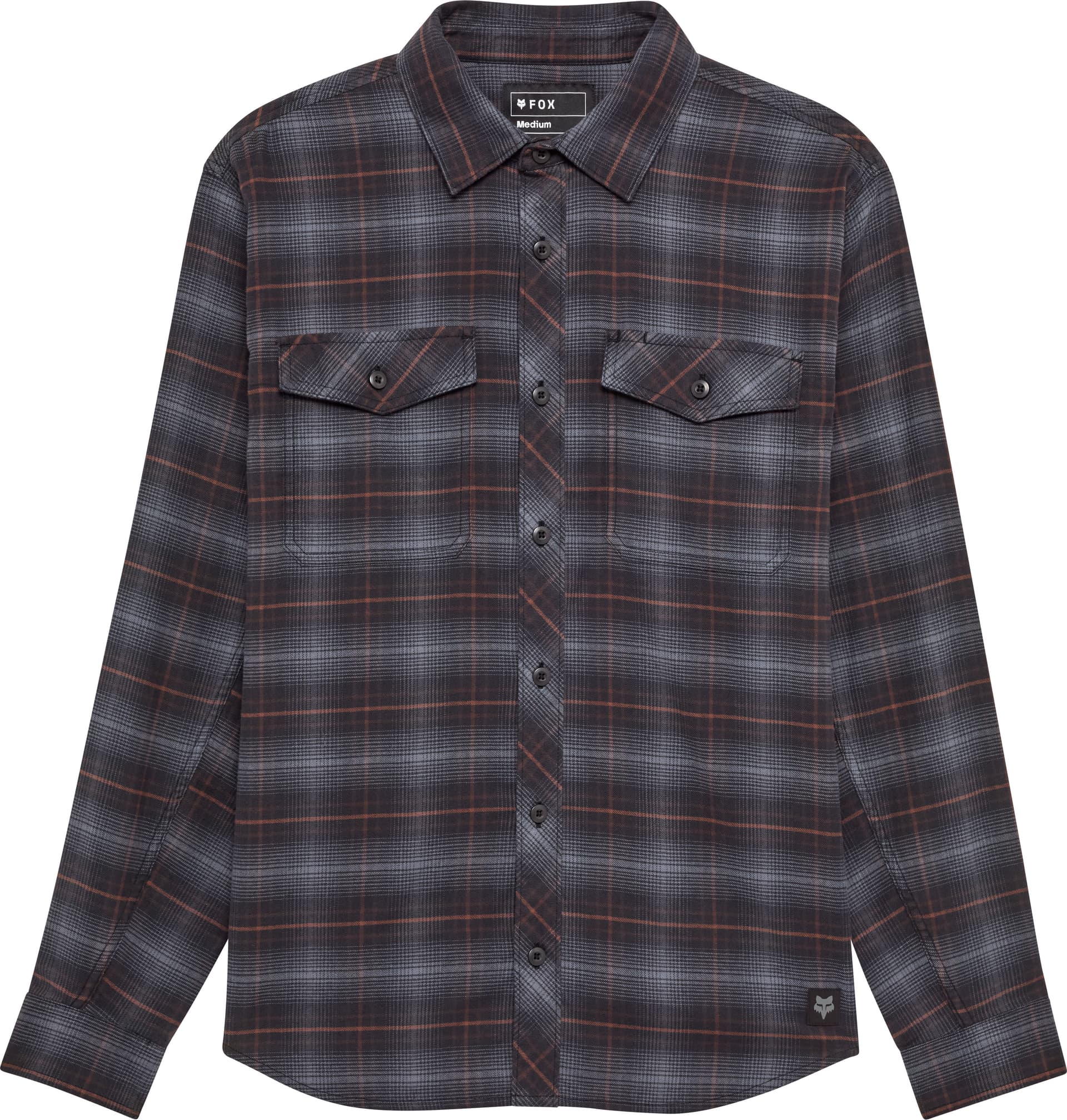 FOX Fox Men's Survivalist Stretch Flannel Longsleeve Black