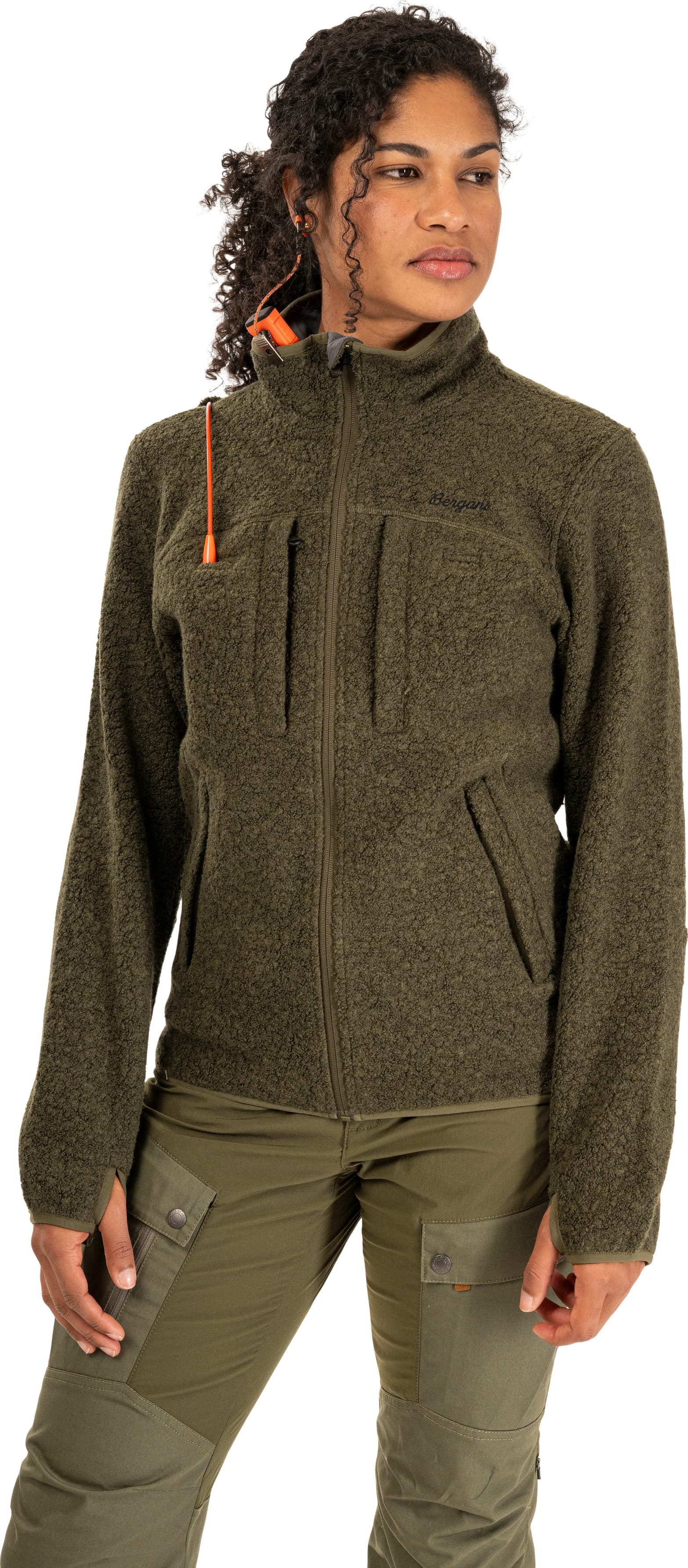 Bergans Bergans Women's Myrull Outdoor Jacket Dark Green Mud
