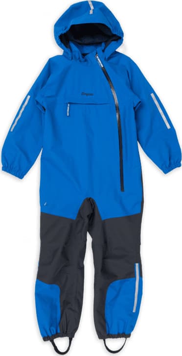 bergans Bergans Kids' Lilletind Coverall Olympic Blue/dark Shadow Grey