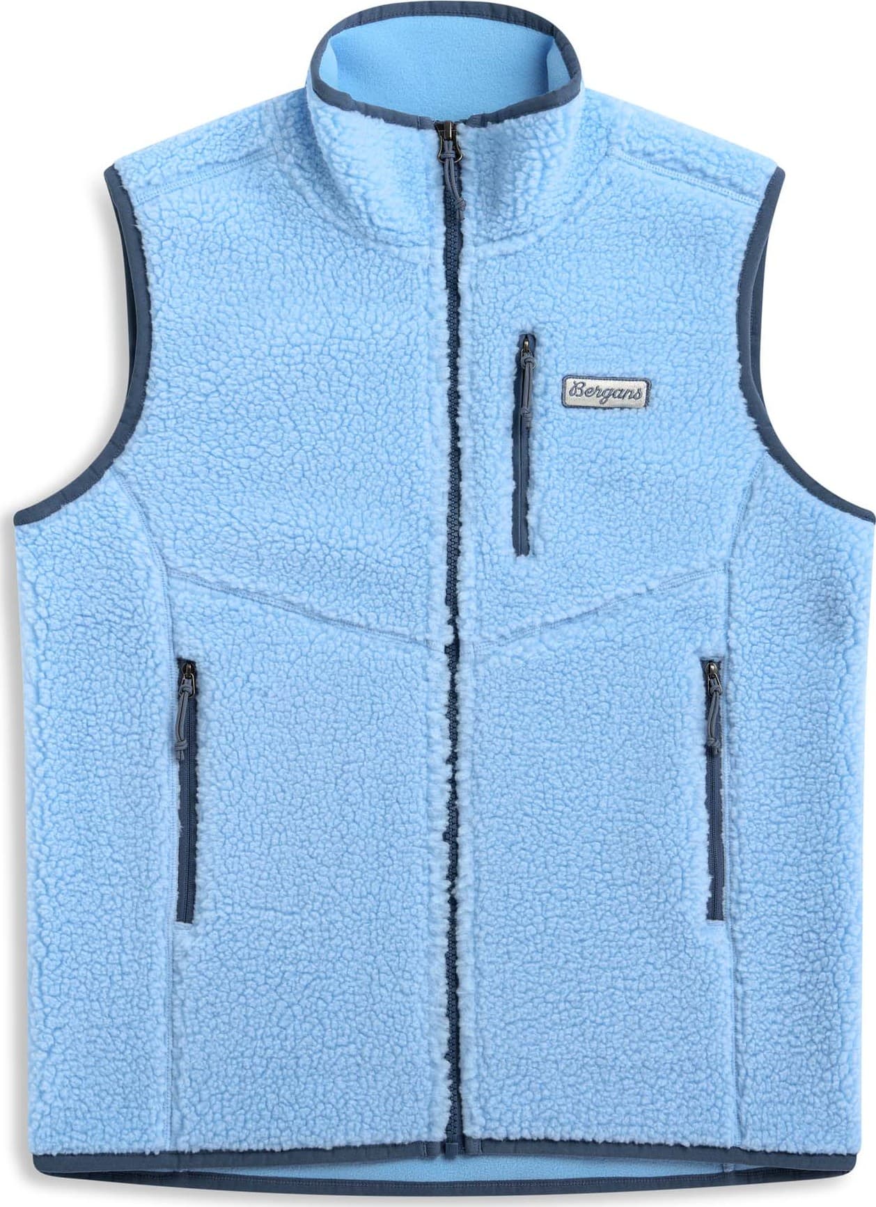 Bergans Bergans Women's Lunnan Pile Fleece Vest Cool Blue