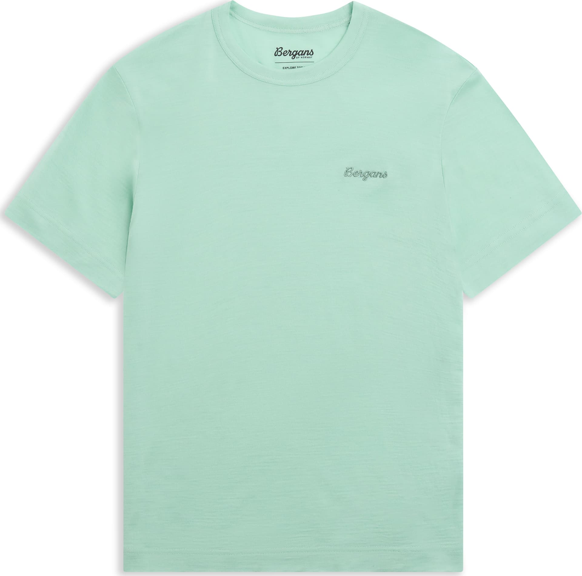 Bergans Bergans Women's Logo Merino Tee Mint Crush