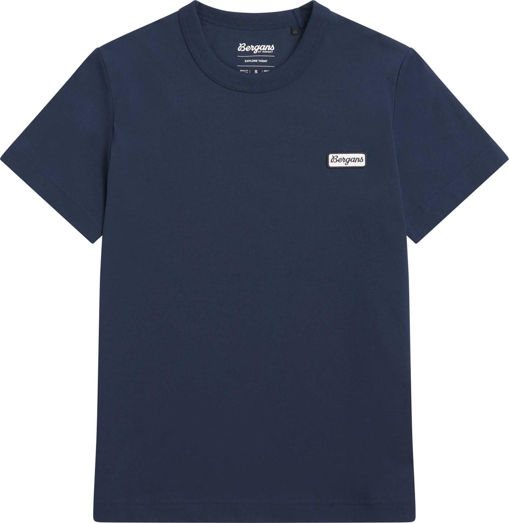 Bergans Bergans Women's Logo Cotton Tee Navy Blue