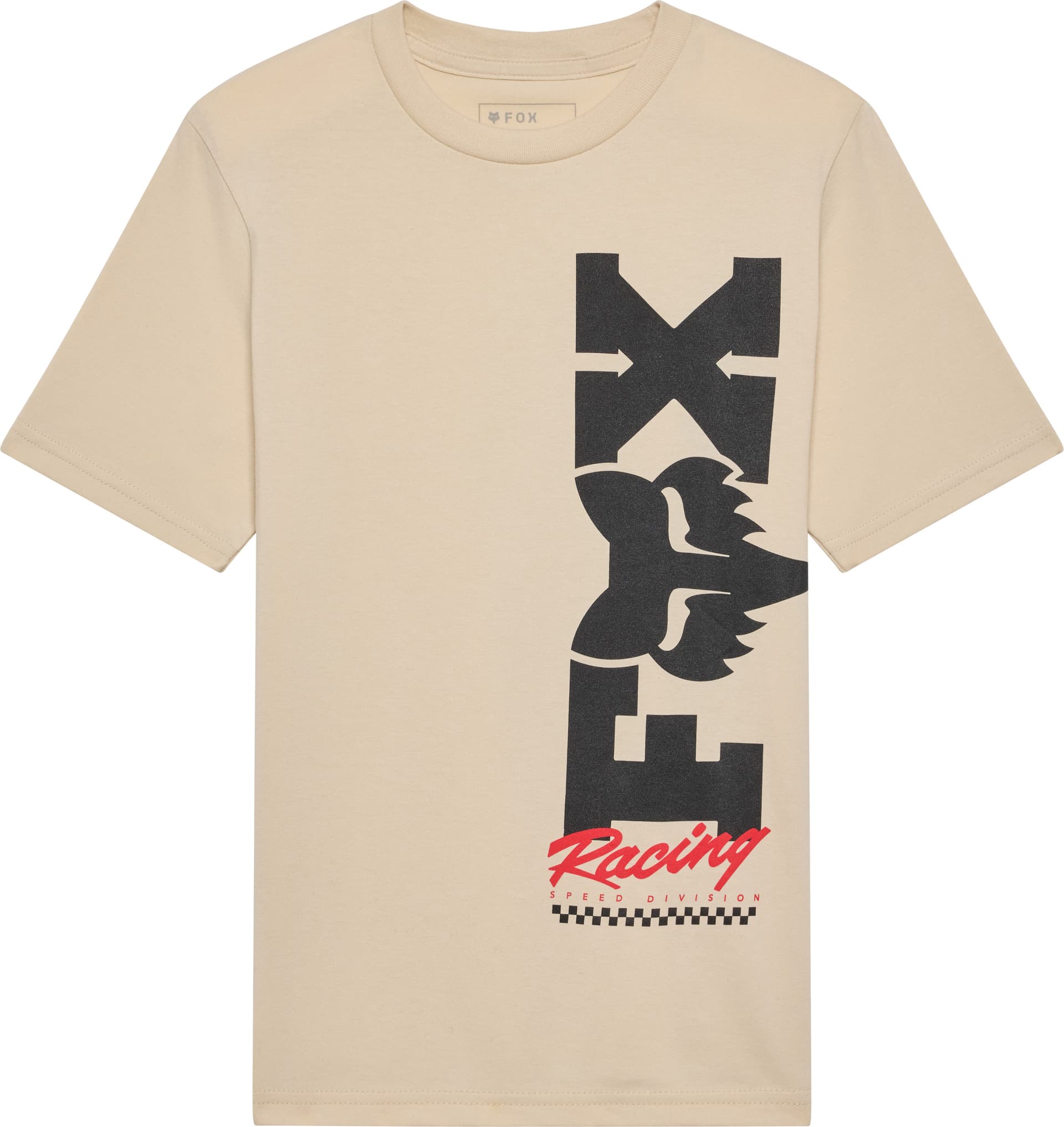 FOX Fox Youth Checker Tee Tan