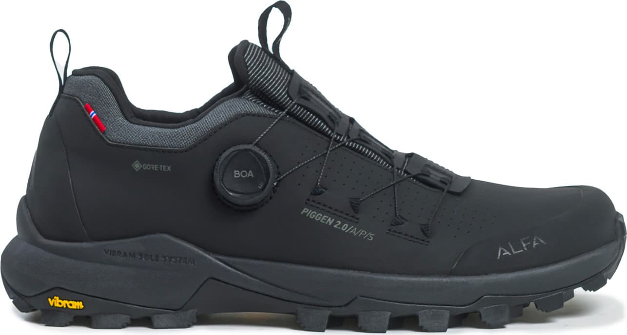 Alfa Alfa Men's Piggen 2.0 A/P/S GORE-TEX Phantom Black