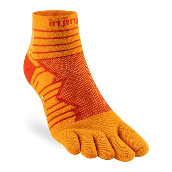 Injinji Injinji Men's Ultra Run Mini-Crew Desert Orange