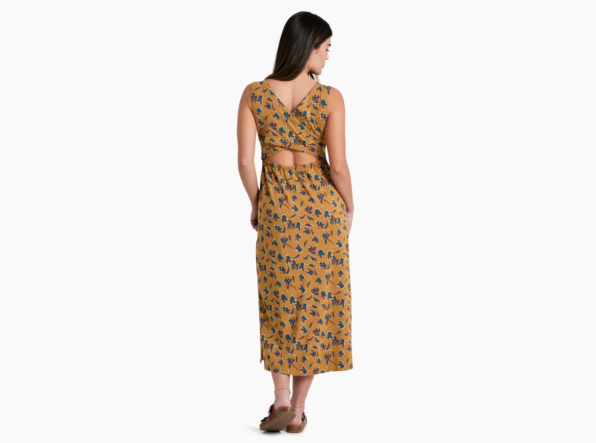 Kühl Kühl Lyra Midi Dress Tuscan Sun Print