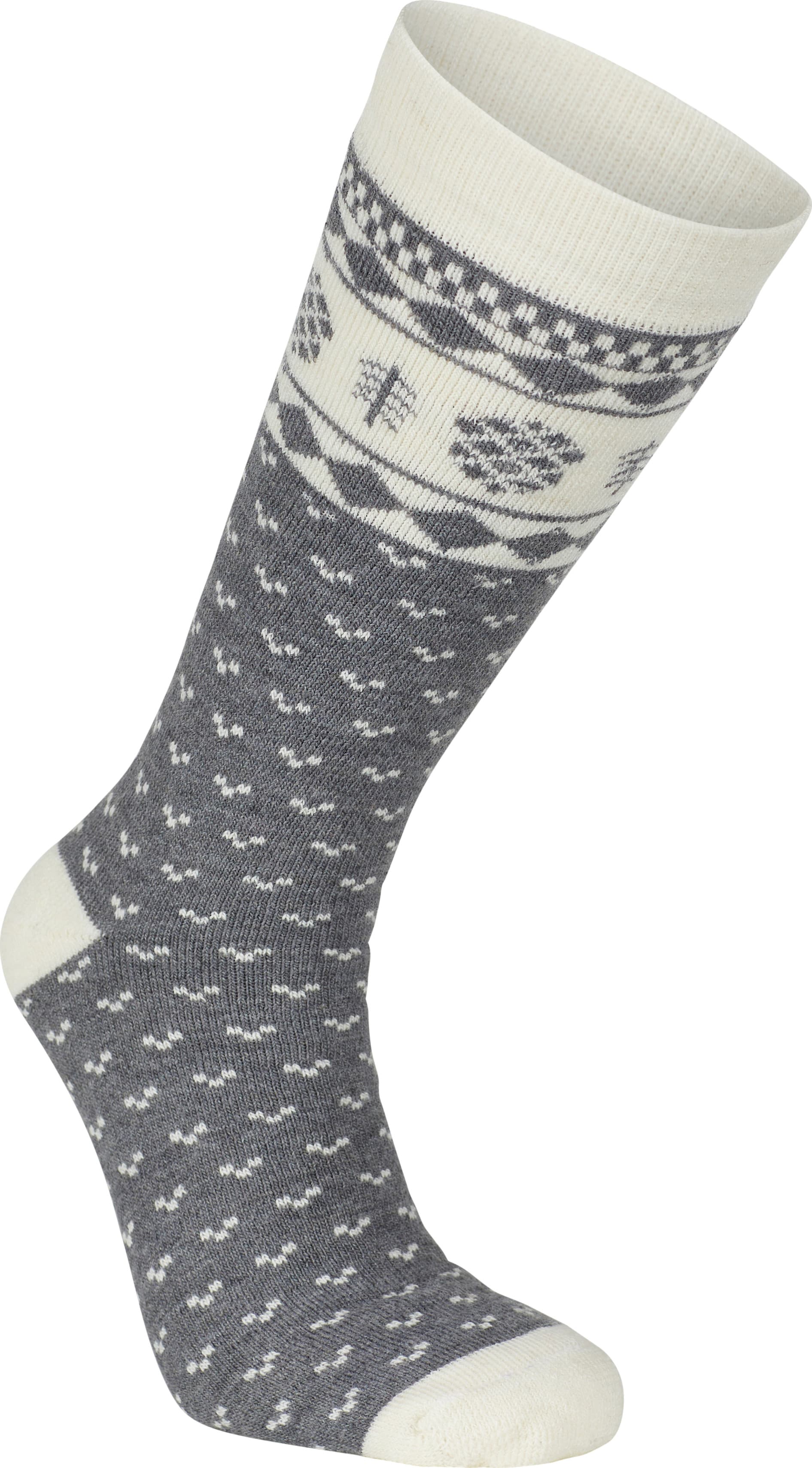 Ivanhoe Ivanhoe Unisex Wool Sock Folklore Grey