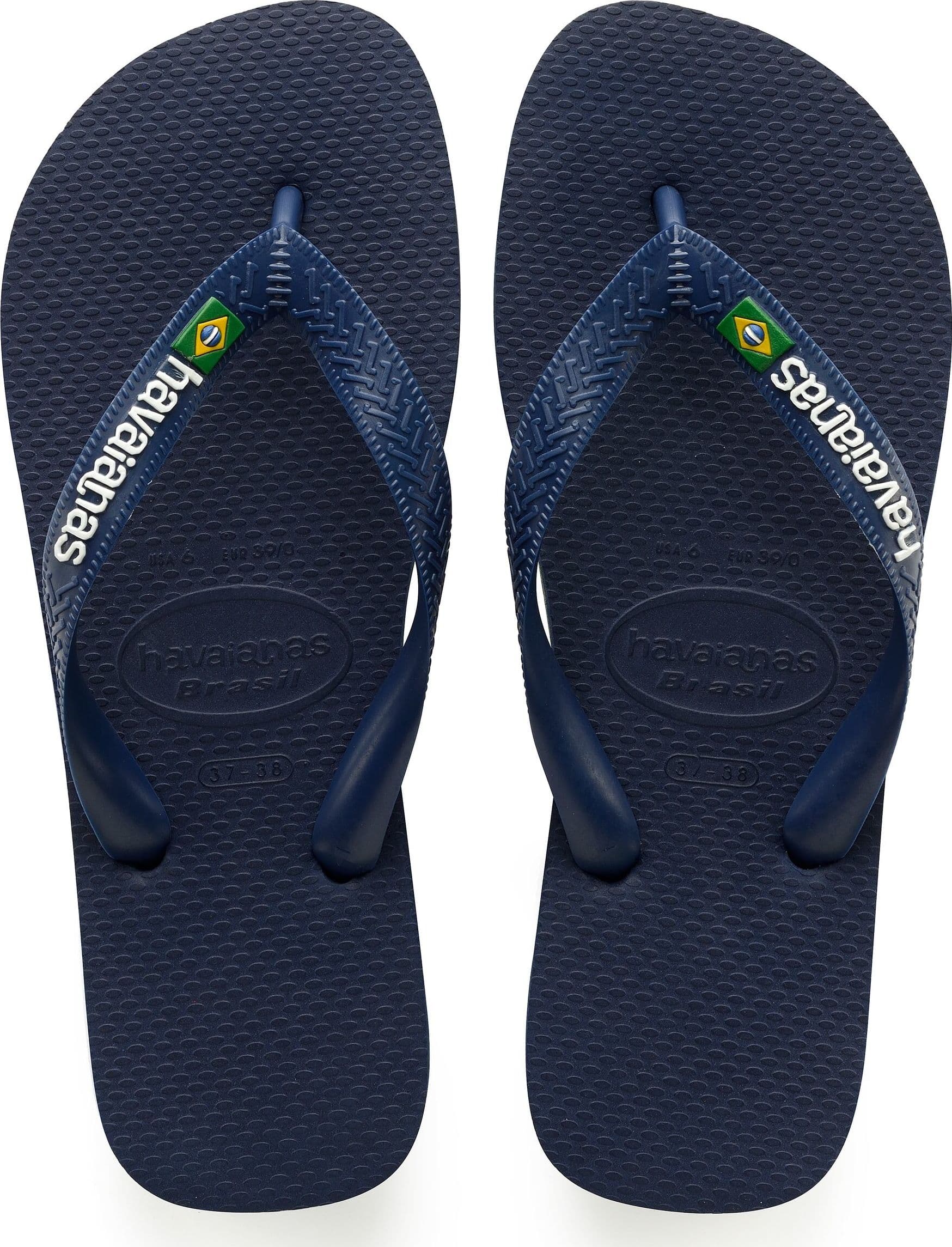 Havaianas Havaianas Kids' Brazil Logo Navy Blue