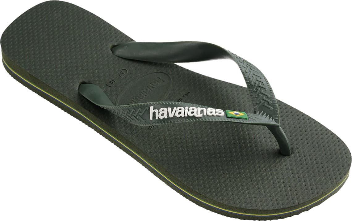 Havaianas Havaianas Men's Brazil Logo Green Olive/Green Olive
