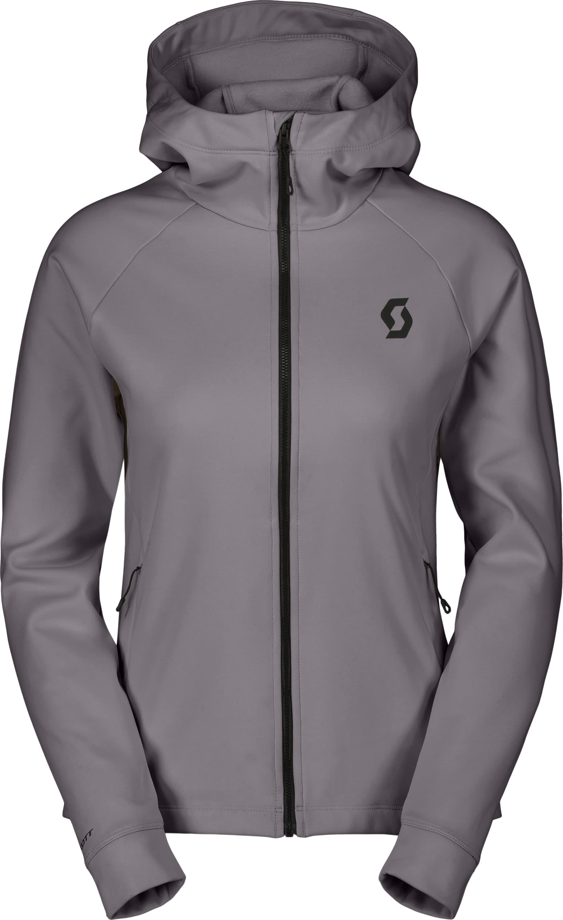 Scott Scott Women's Hoody Defined Warm Zip Evening Grey