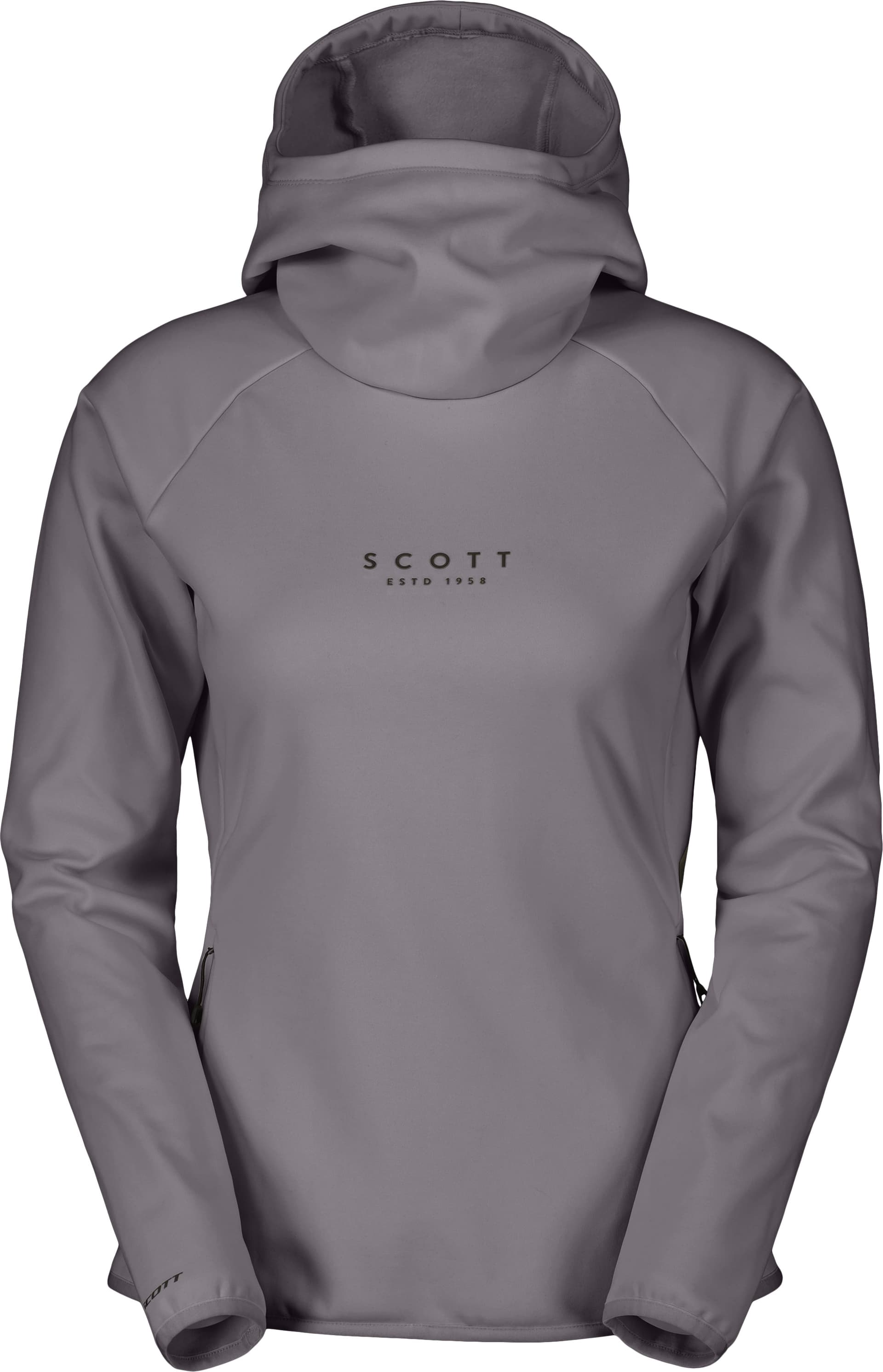 Scott Scott Women's Defined Warm Hoody Evening Grey