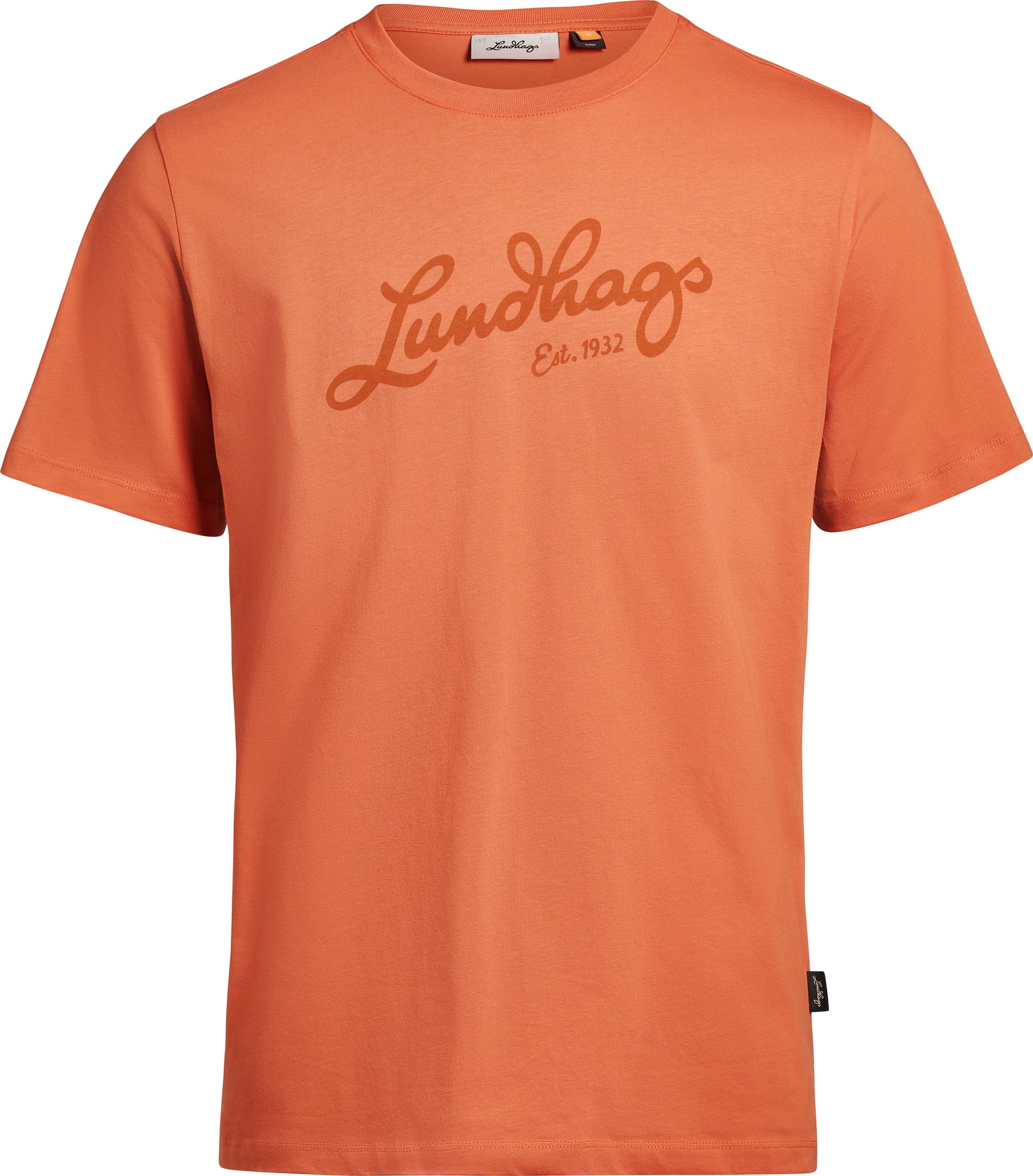 Lundhags Lundhags Men's Järpen Logo T-Shirt Cayenne