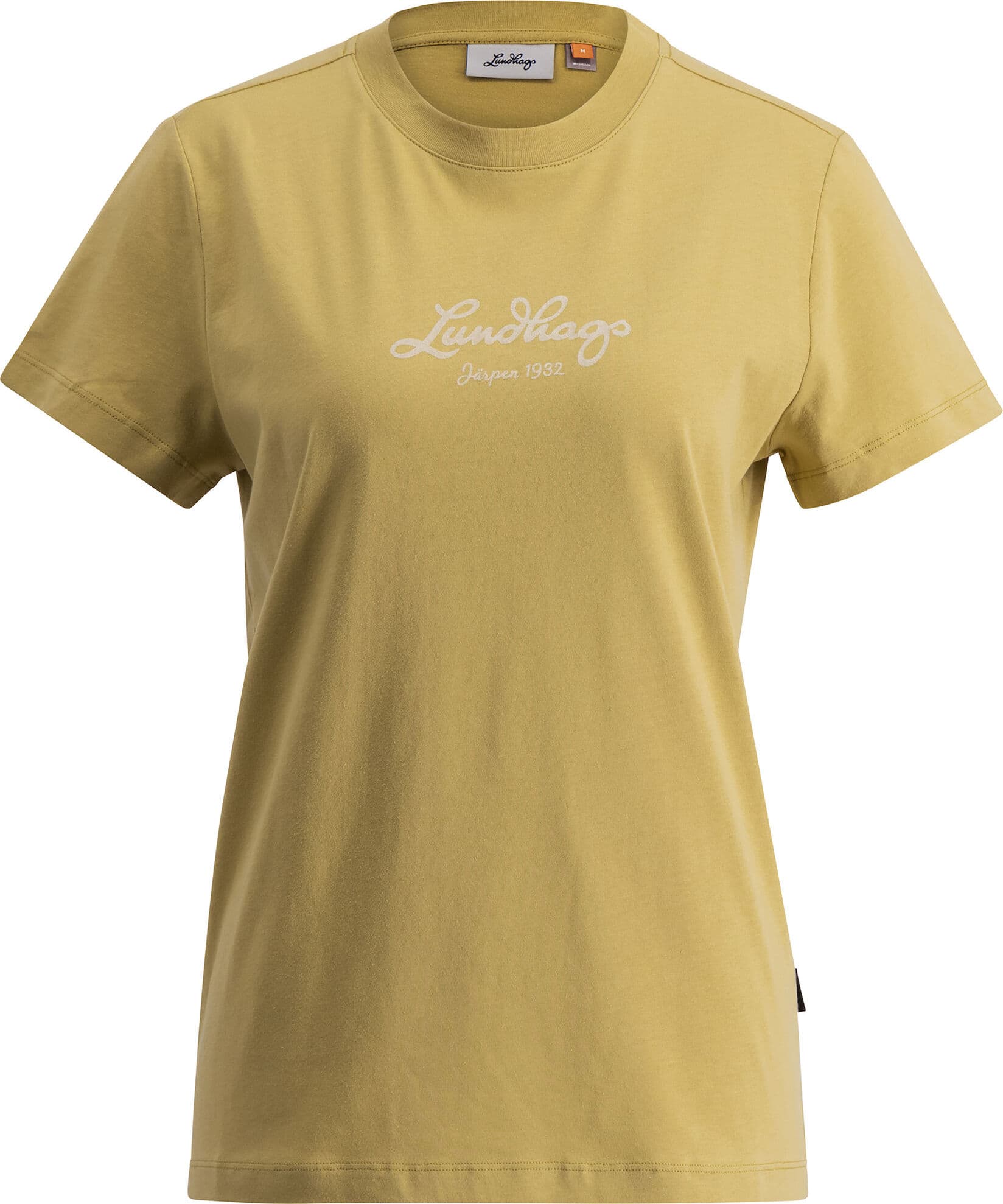 Lundhags Lundhags Women's Järpen Logo T-shirt Straw