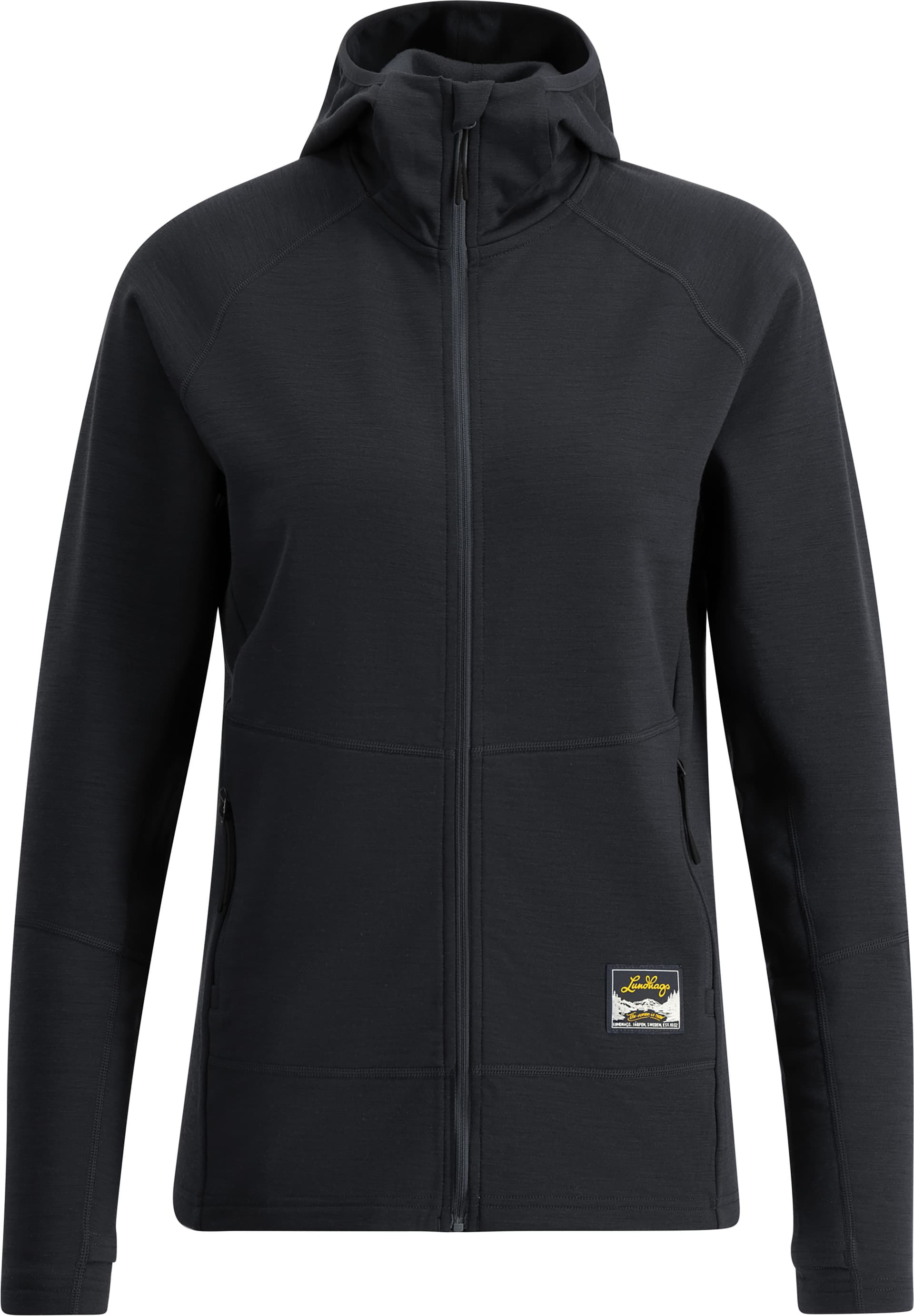 Lundhags Lundhags Women's Tived Merino Hoodie Black