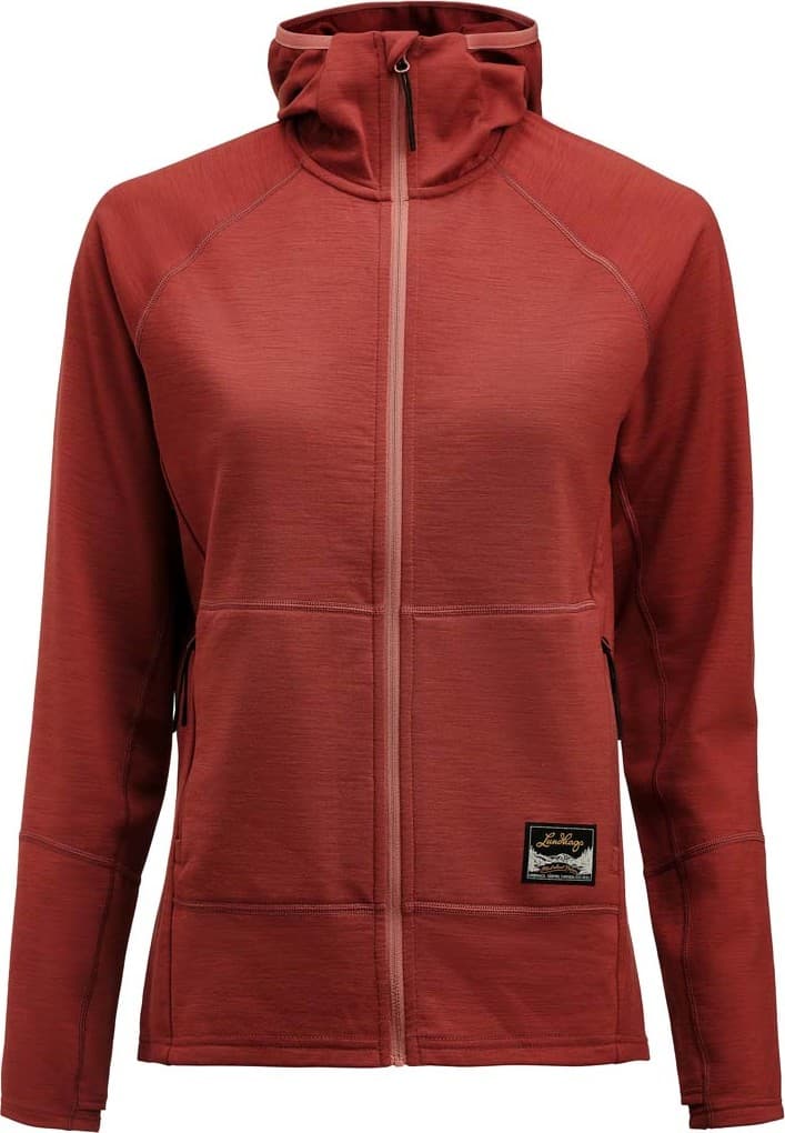 Lundhags Lundhags Women's Tived Merino Hoodie Rosewood