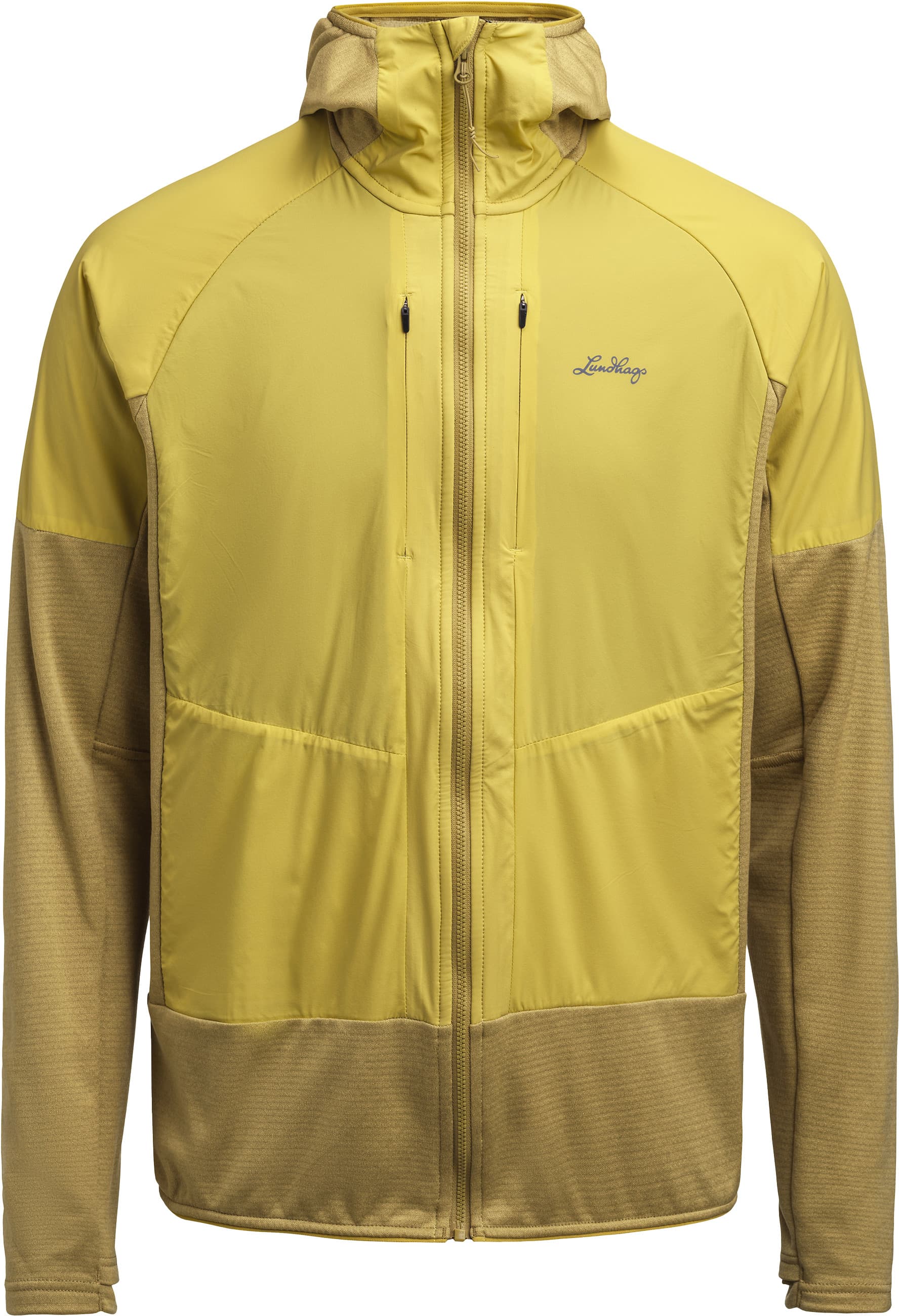 Lundhags Lundhags Men's Padje Windbreaker Hoodie Straw/bamboo