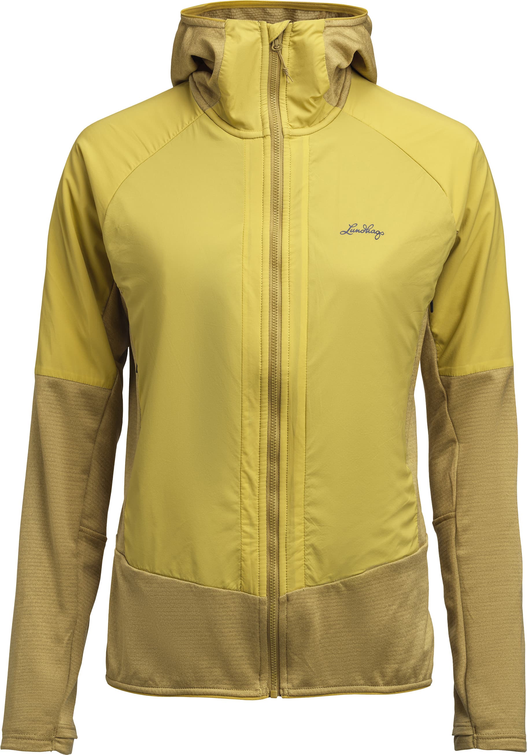 Lundhags Lundhags Women's Padje Windbreaker Hoodie Straw/bamboo