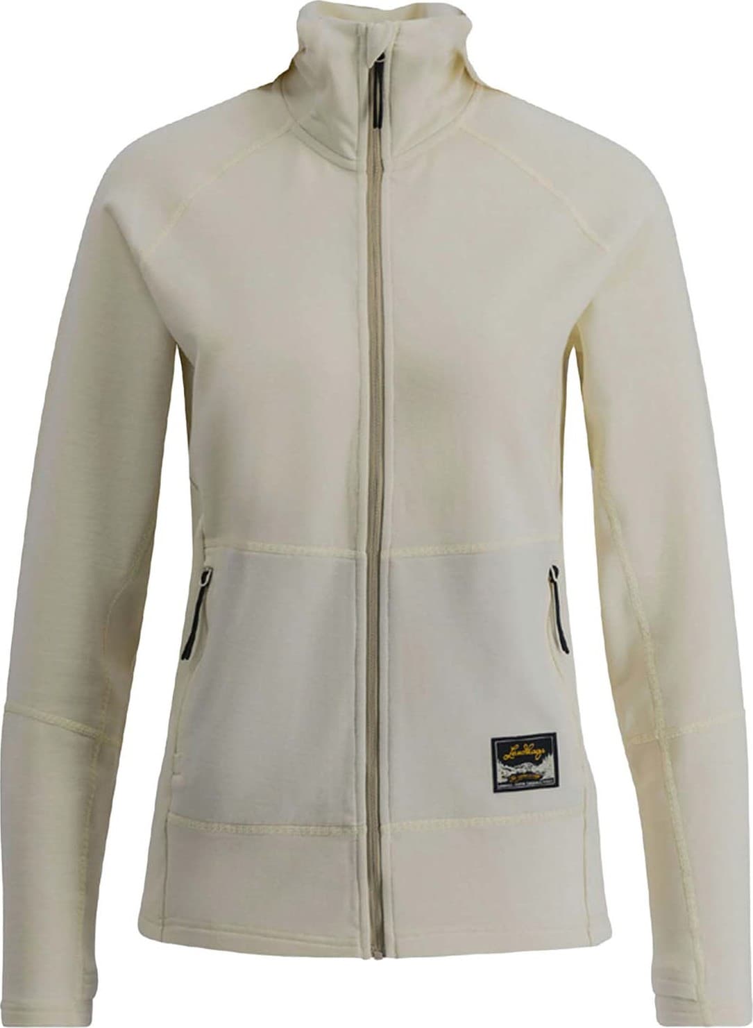 Lundhags Lundhags Women's Tived Merino Full Zip Chalk White