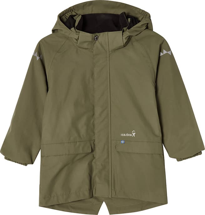 Isbjörn Of Sweden Isbjörn of Sweden Kids' Cyclone Hardshell Parka Moss