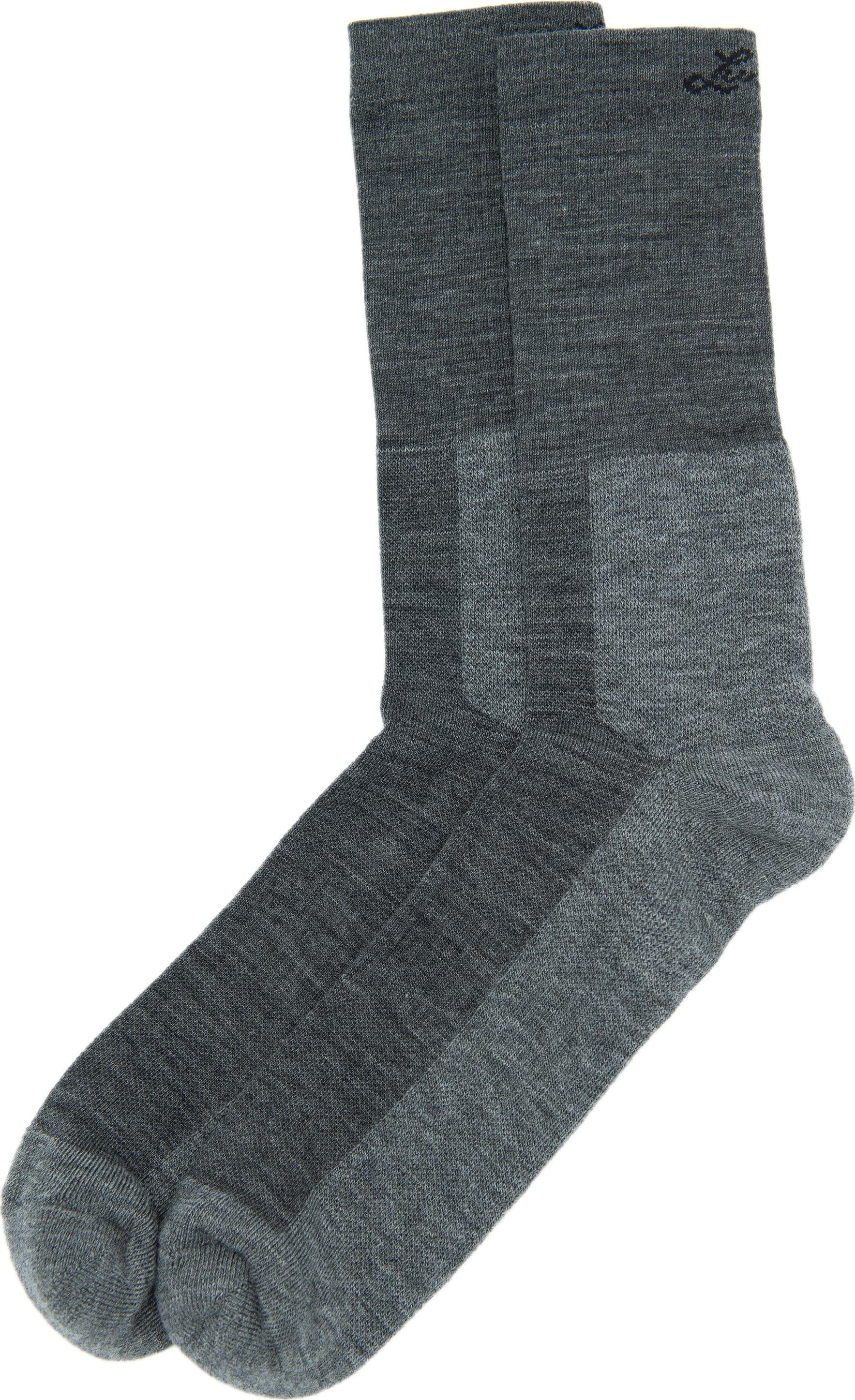 Lundhags Lundhags Merino Trekking Sock Mid Light Grey Melange