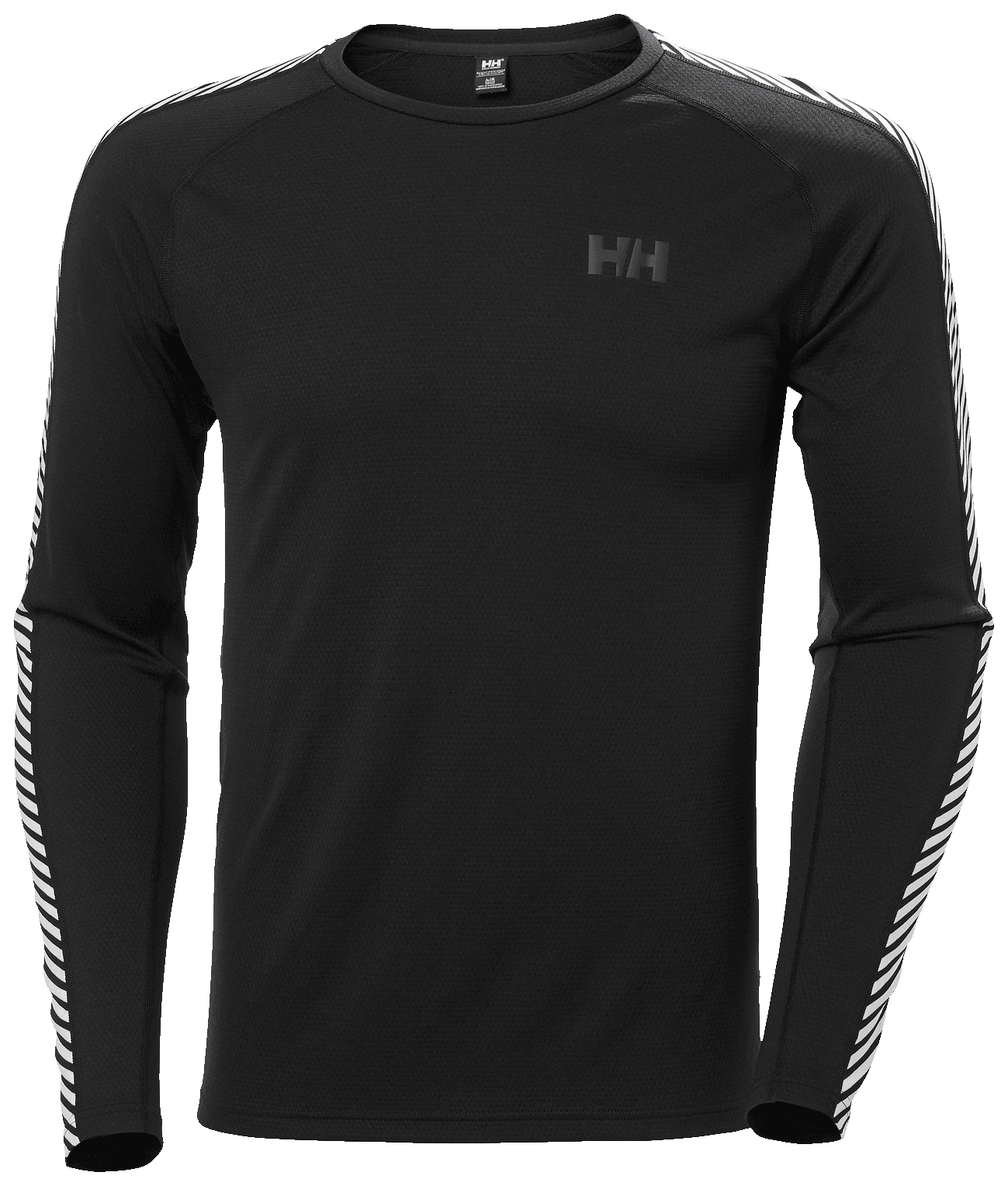 Helly Hansen Helly Hansen Men's Lifa Active Stripe Crew Black