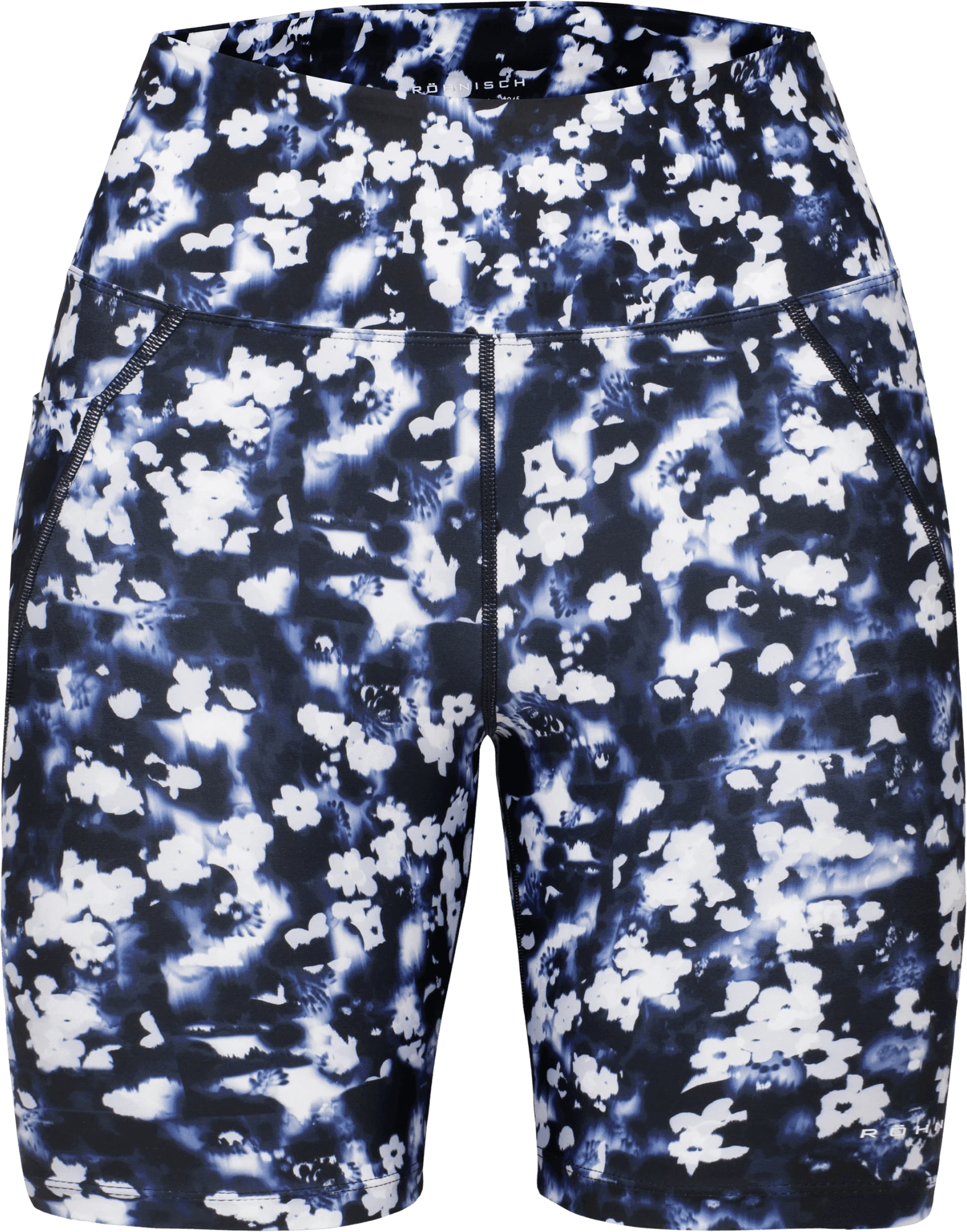 Rohnisch Röhnisch Women's Flattering Printed Bike Tights Indigo Bloom