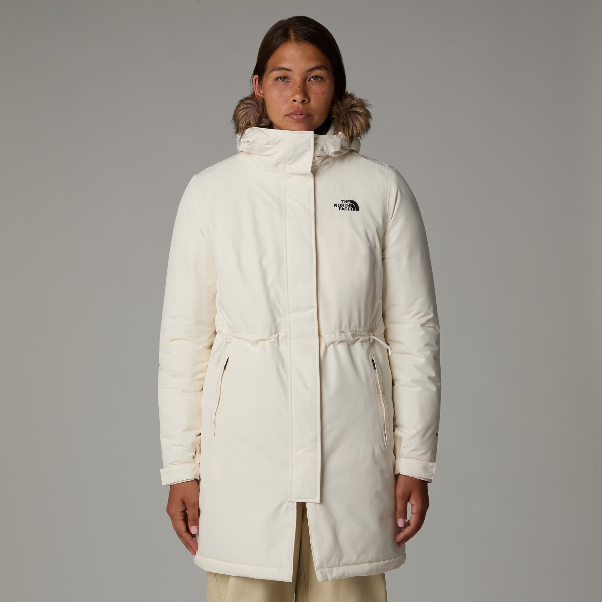 The North Face The North Face Women's Recycled Zaneck Parka White Dune