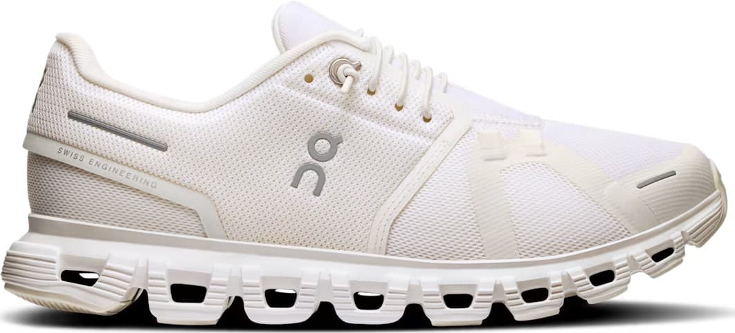 On On Women's Cloud 6 White/White