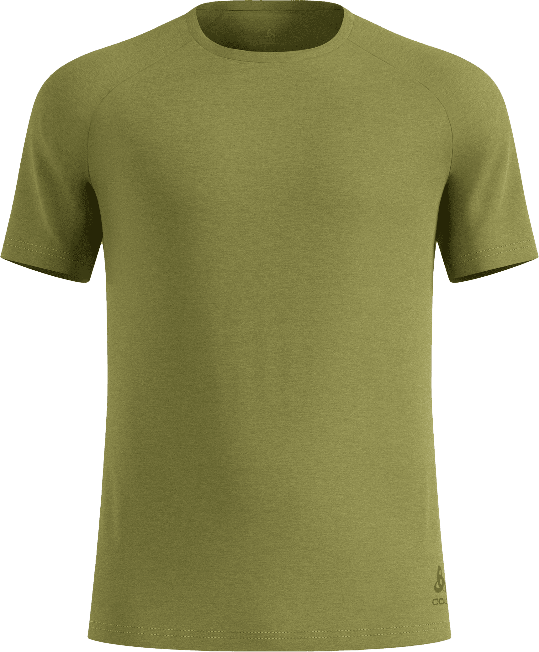 Odlo Odlo Men's T-Shirt Crew Neck S/S Essential 365 Guacamole Melange