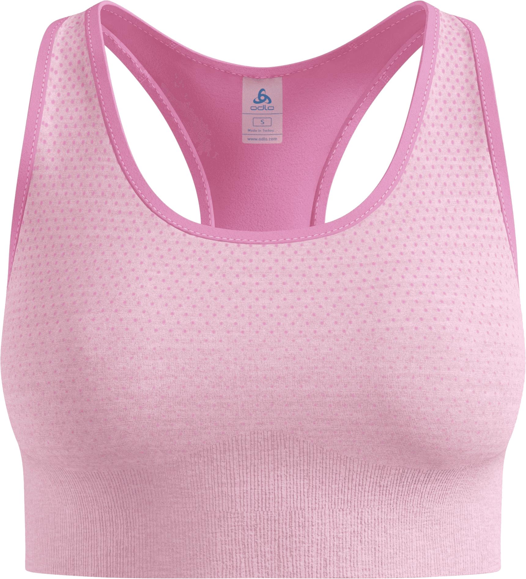 Odlo Odlo Women's Odlo Seamless Medium - Padded Sport Bra Hyper Pink Melange