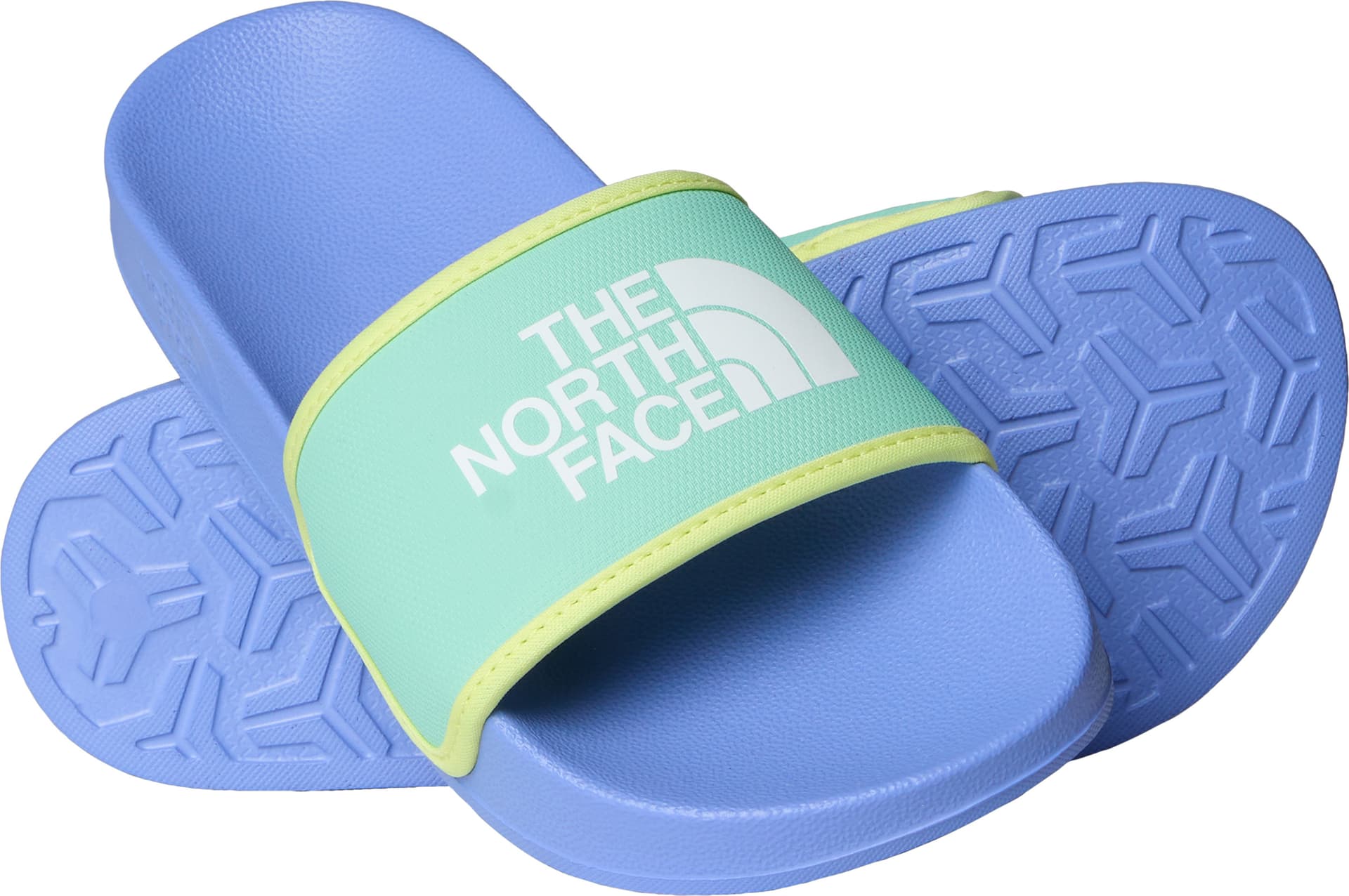 The North Face The North Face Teens' Base Camp Slides III Virtual Blue/TNF White