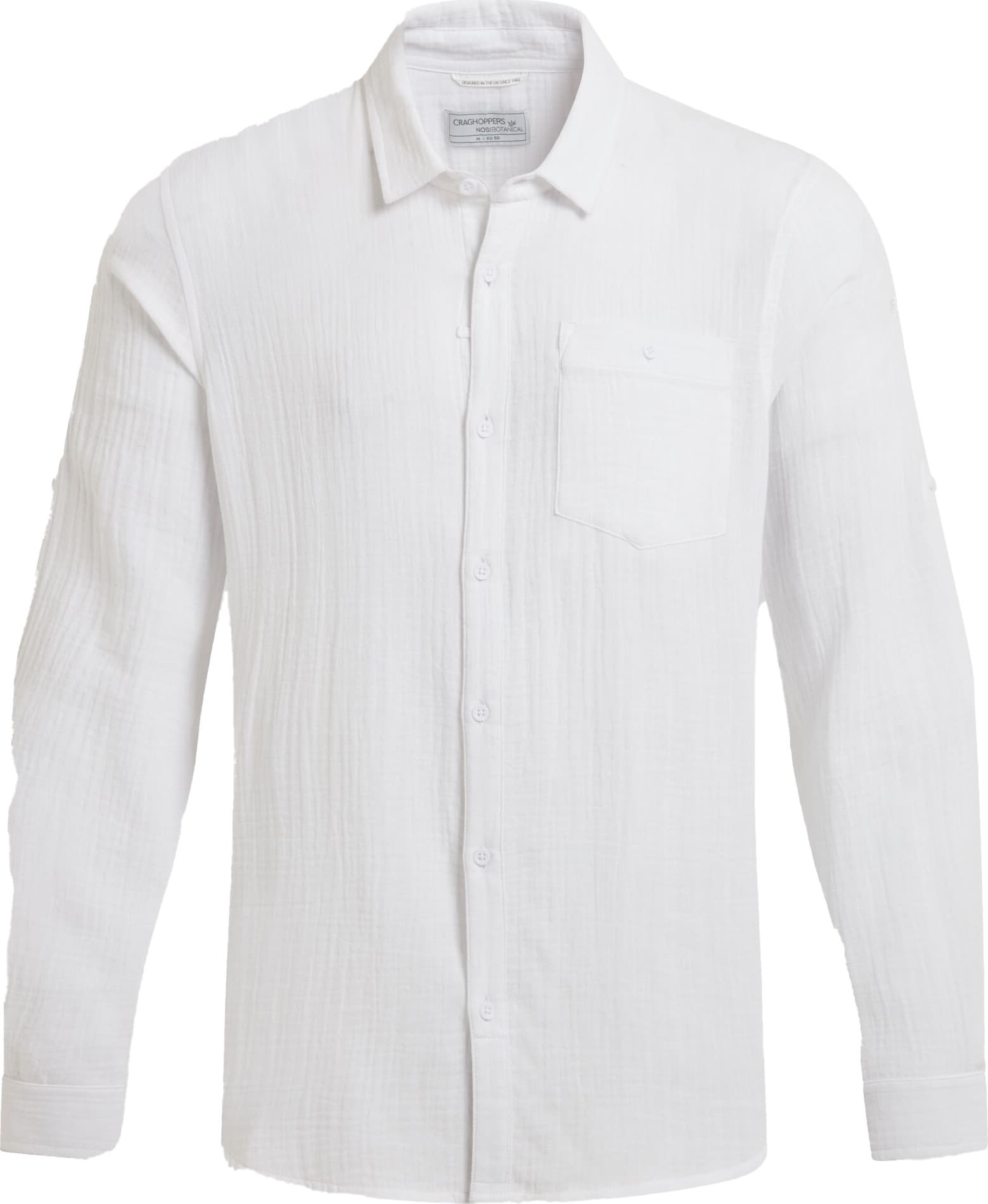 Craghoppers Craghoppers Men's Moro Long Sleeved Shirt White