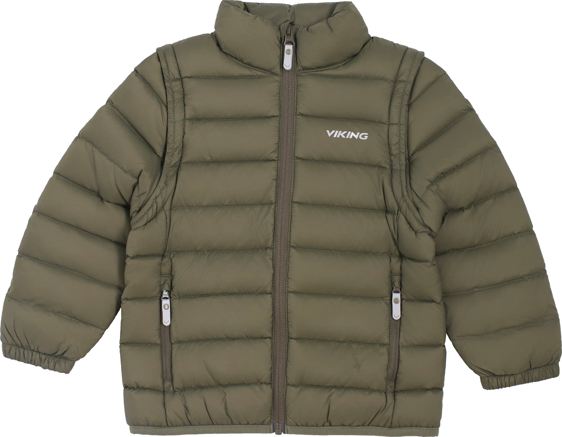 Viking Footwear Viking Footwear Kids' Aery Light Down Jacket Olive/olive