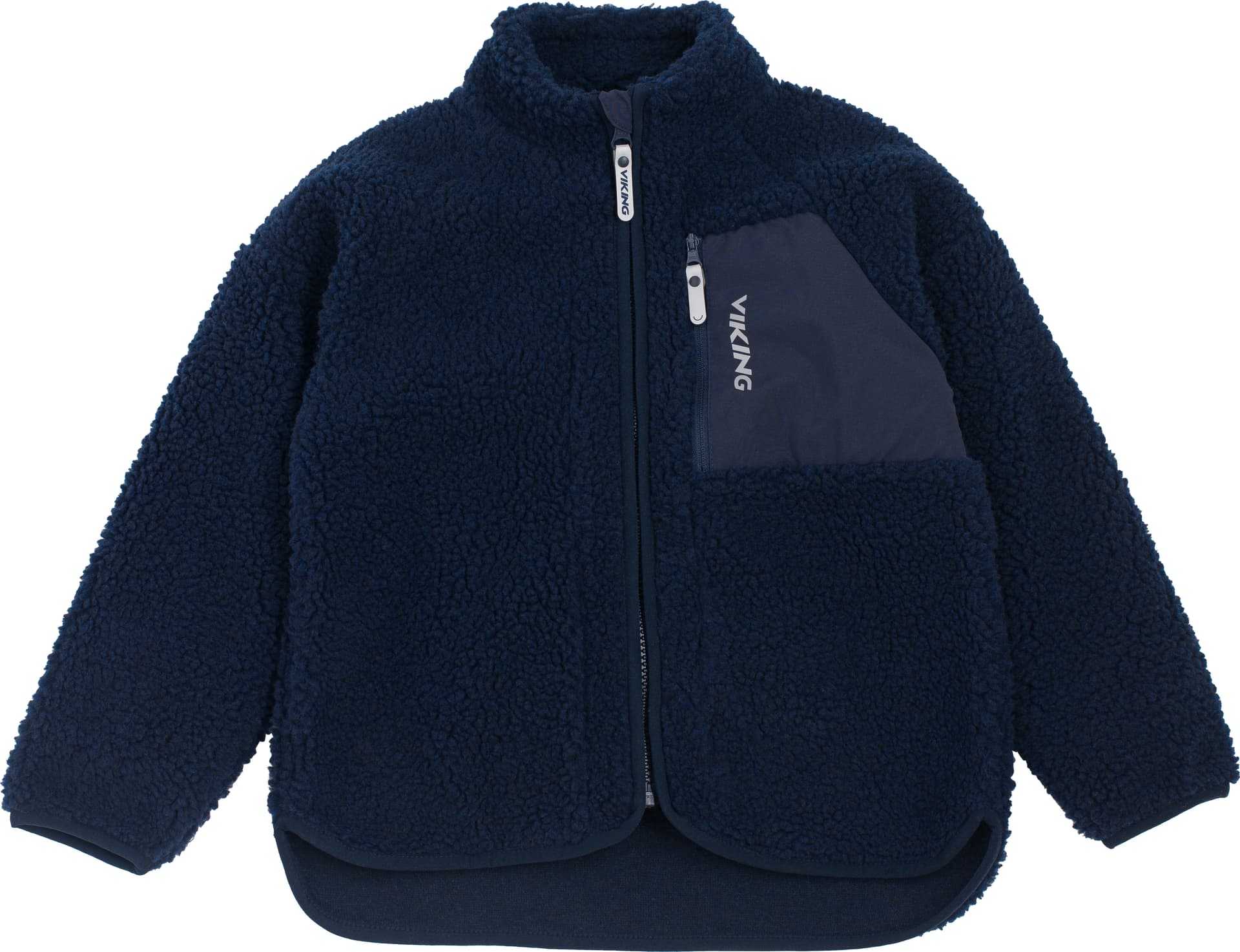 Viking Footwear Viking Footwear Kids' Playtime Pile Midlayer Jacket Navy