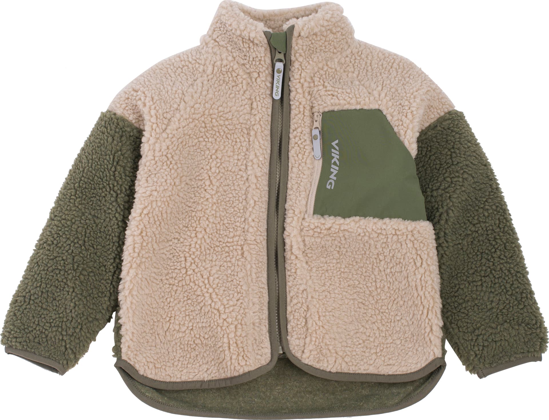 Viking Footwear Viking Footwear Kids' Playtime Pile Midlayer Jacket Cement