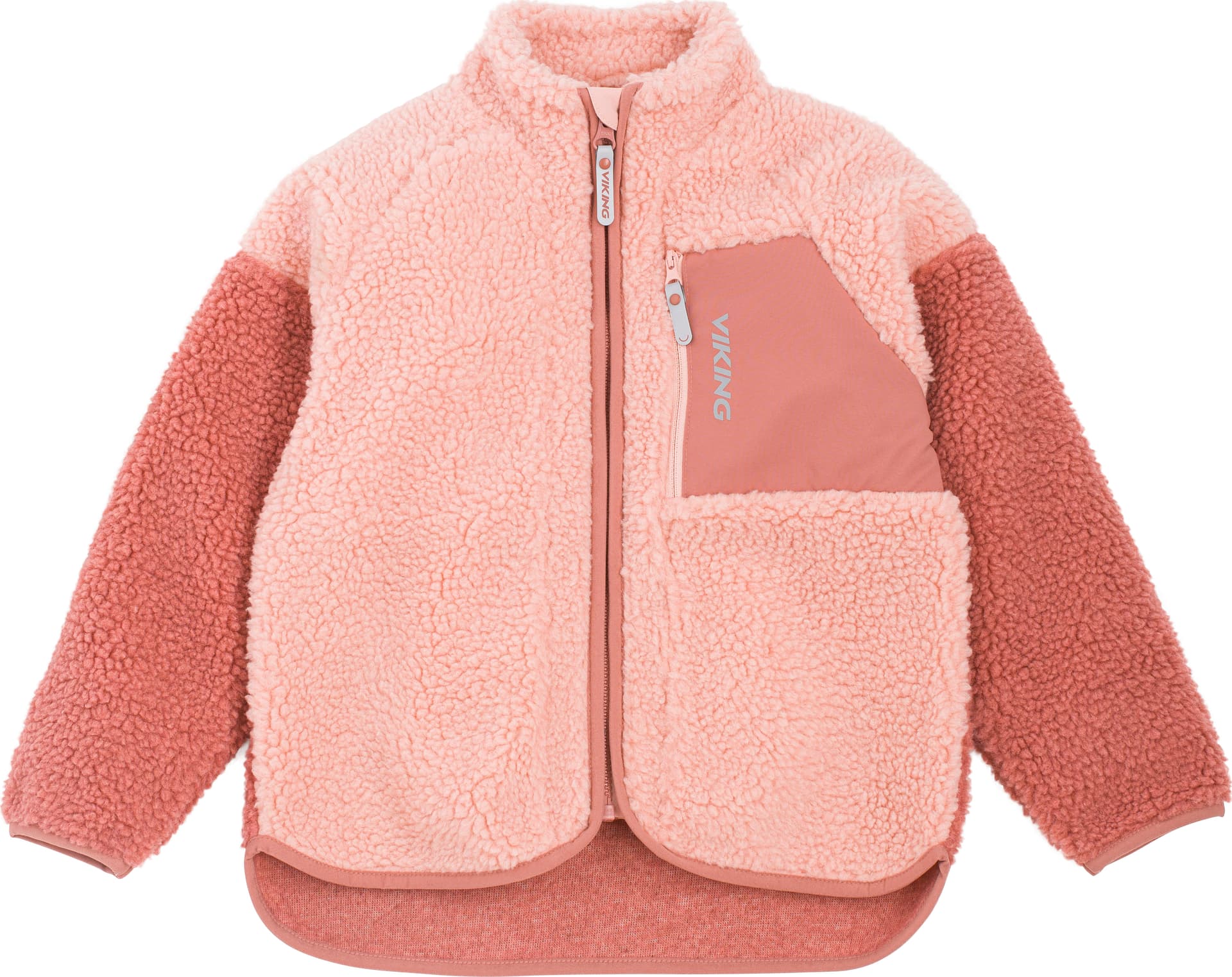 Viking Footwear Viking Footwear Kids' Playtime Pile Midlayer Jacket Pink