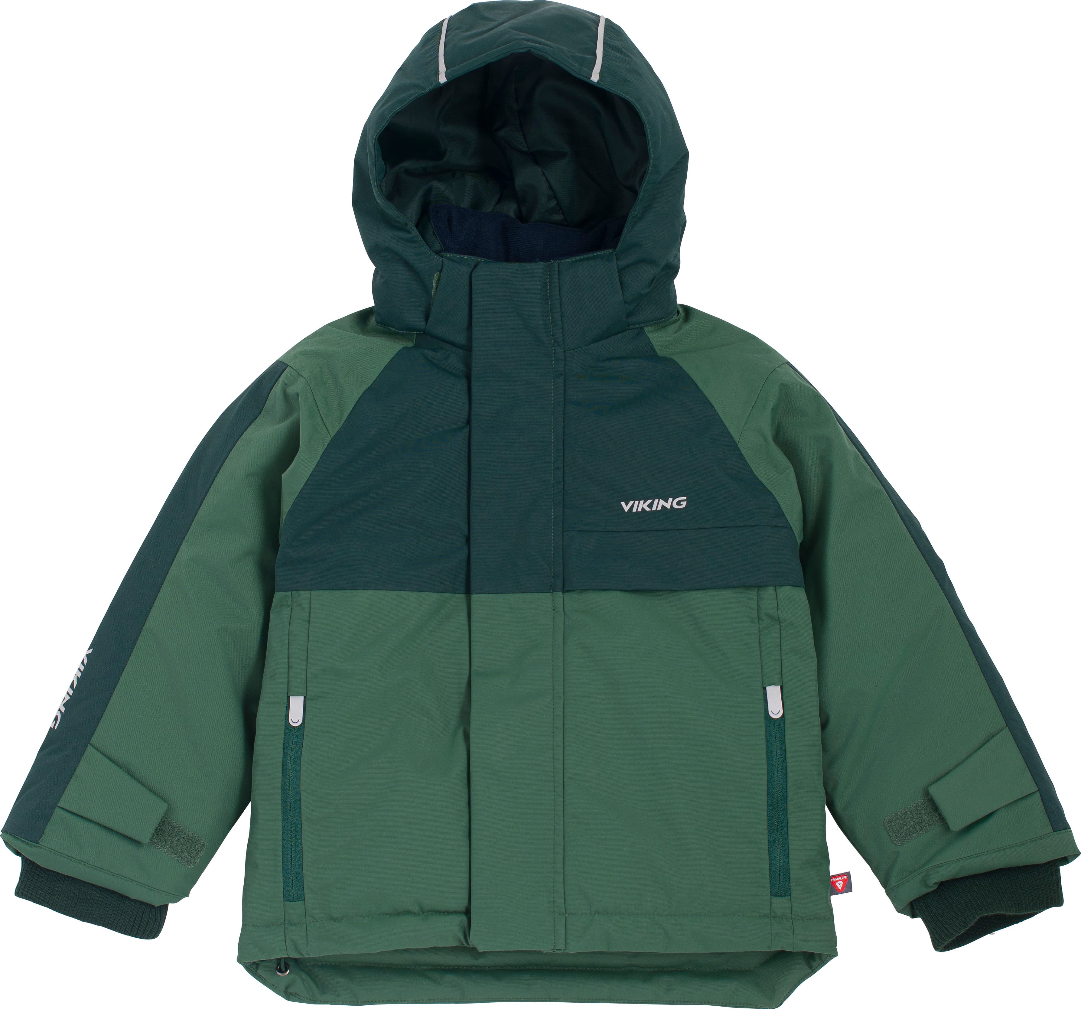 Viking Footwear Viking Footwear Kids' Play Winter Jacket Thermal Dark Green