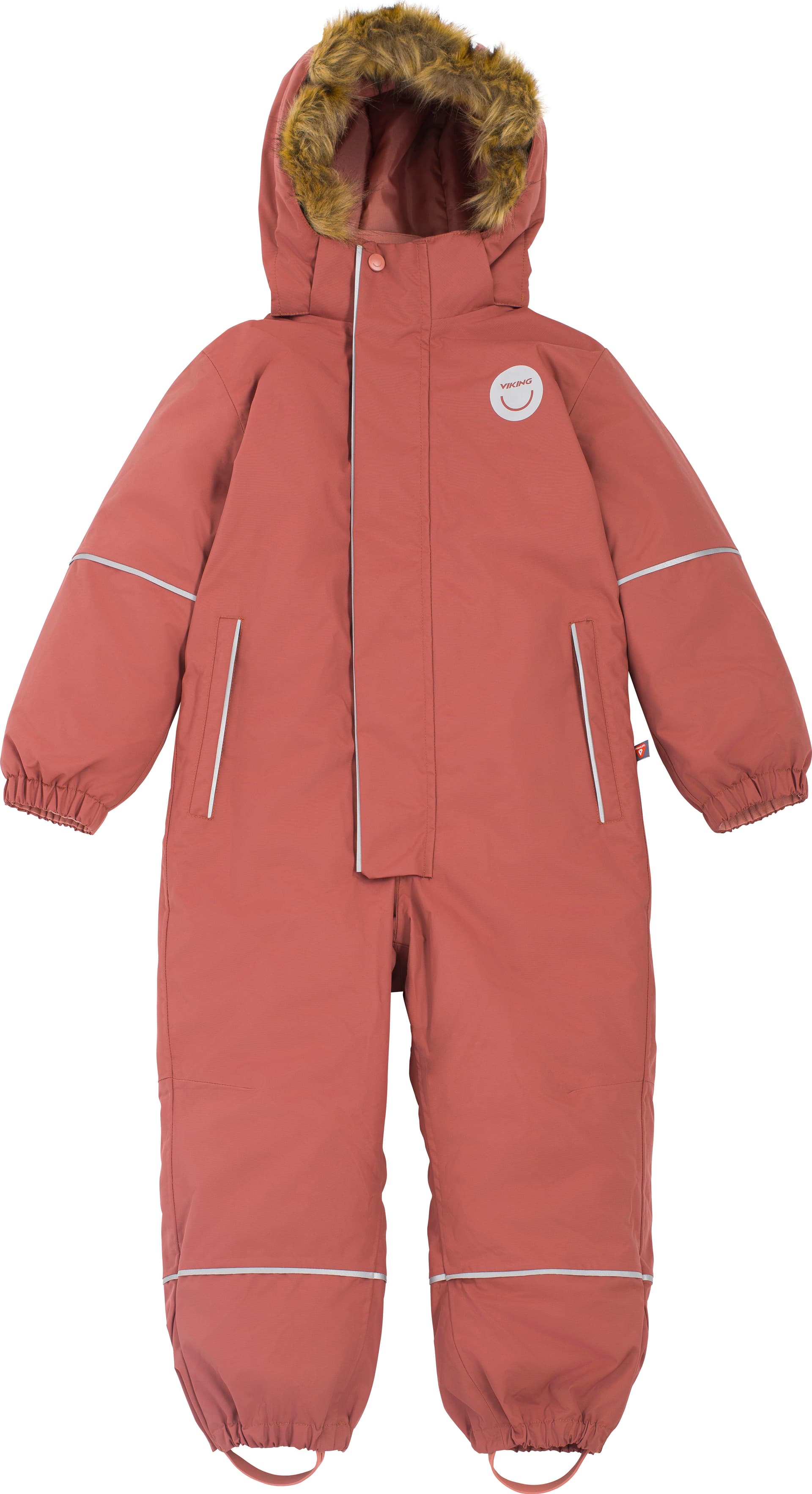 Viking Footwear Viking Footwear Kids' Play Winter Playsuit Thermal Dark Pink