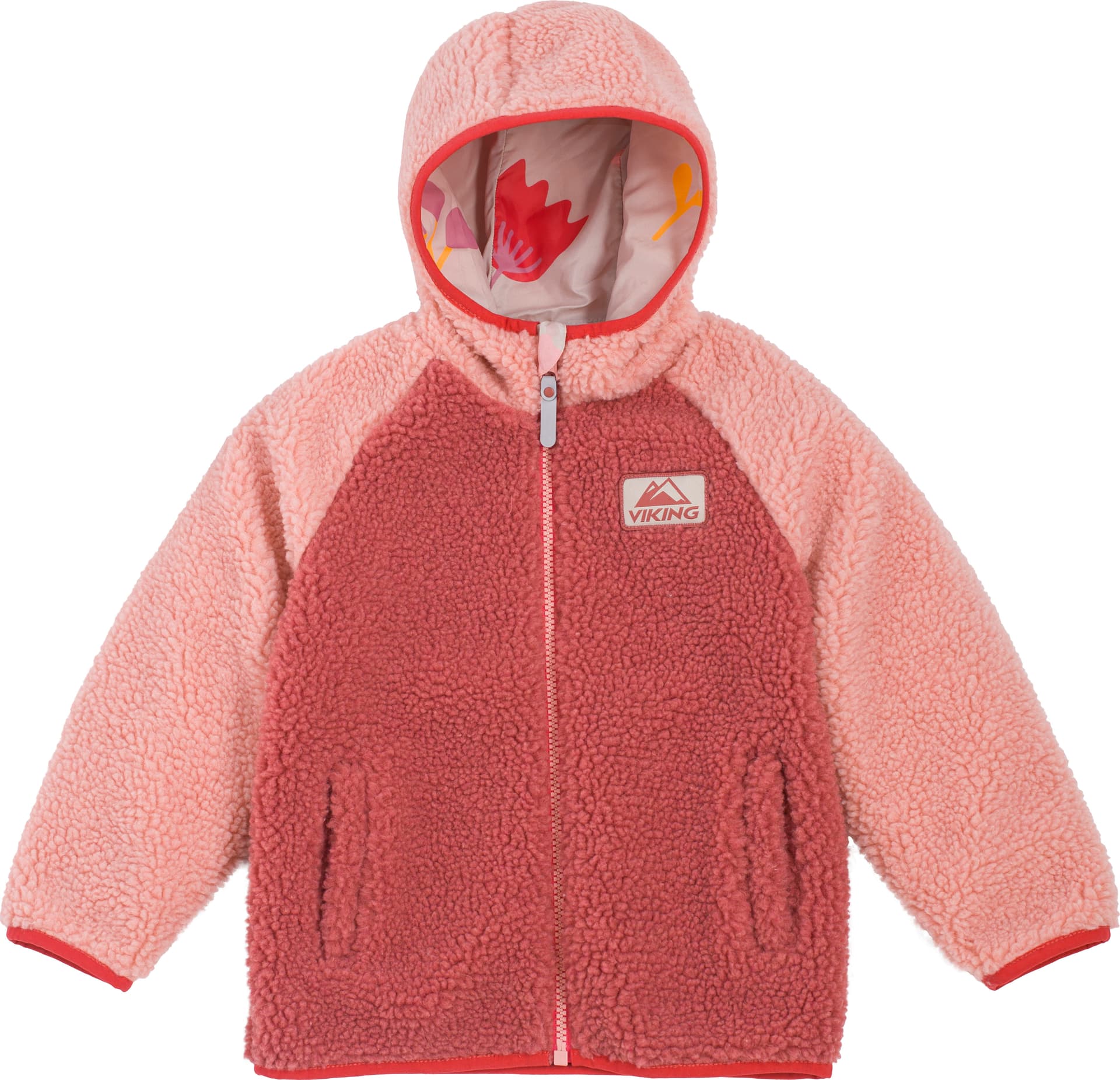 Viking Footwear Viking Footwear Kids' Play Reversible Pile Jacket Light Pink